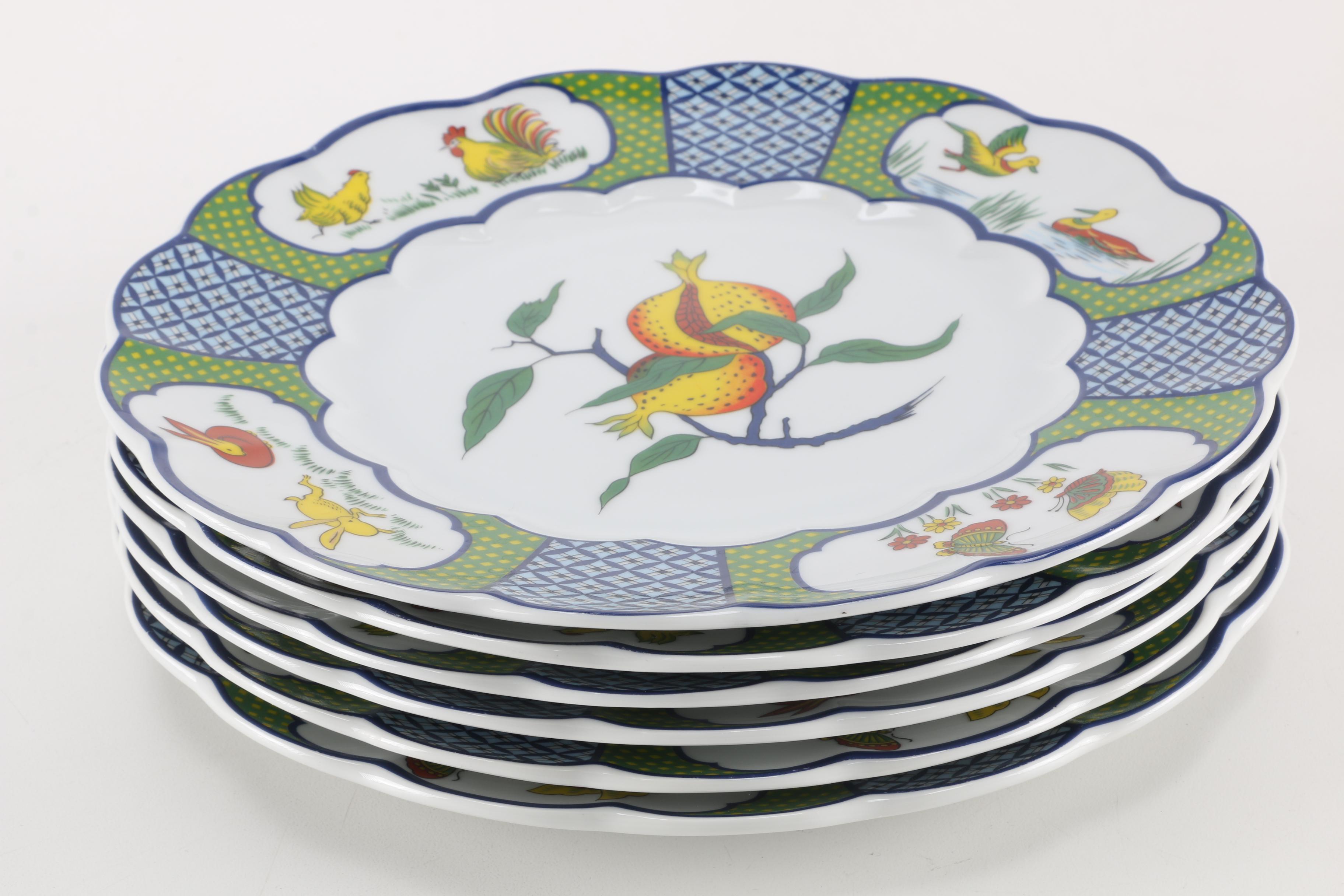 Taitu "Kutani" Plates