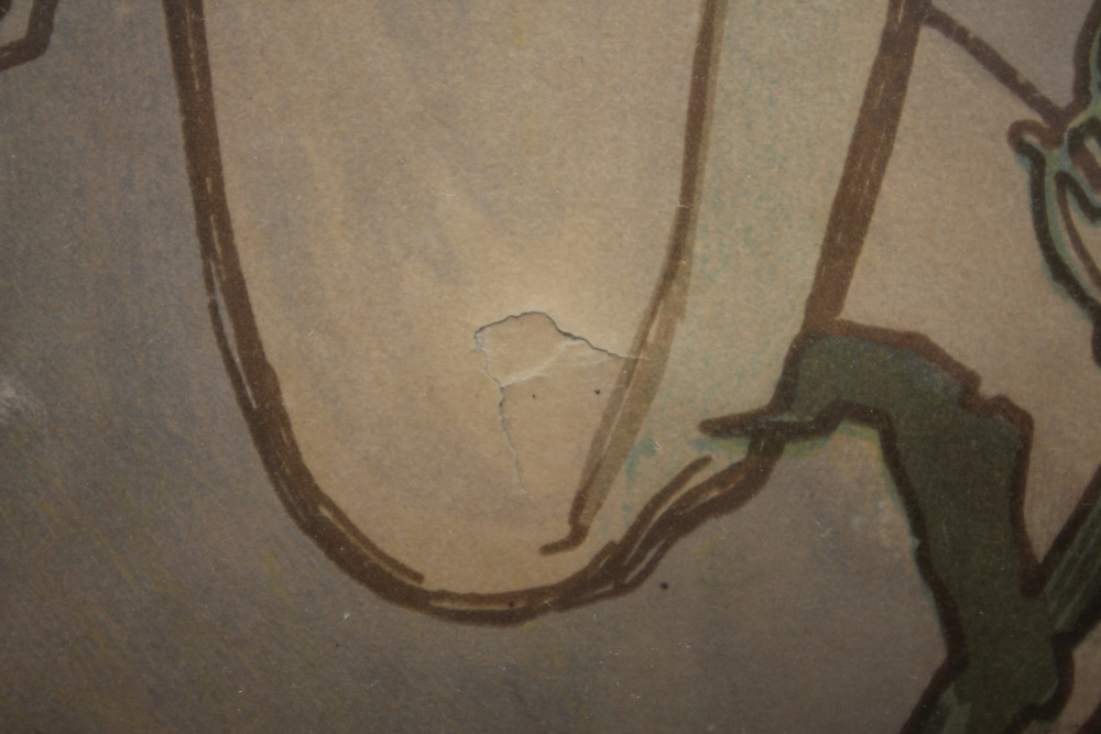 Alphonse Mucha Lithograph Poster "The Seasons"