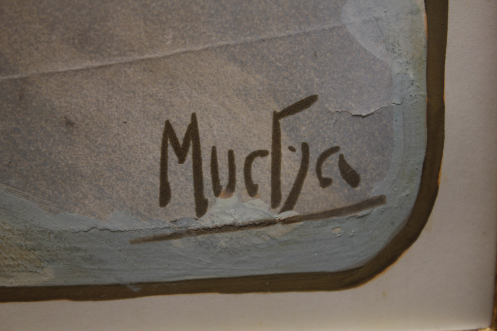 Alphonse Mucha Lithograph Poster "The Seasons"