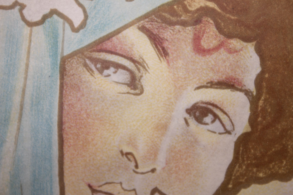 Alphonse Mucha Lithograph Poster "The Seasons"