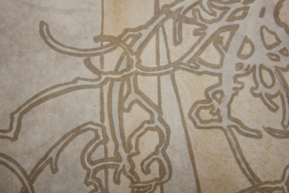 Alphonse Mucha Lithograph Poster "The Seasons"