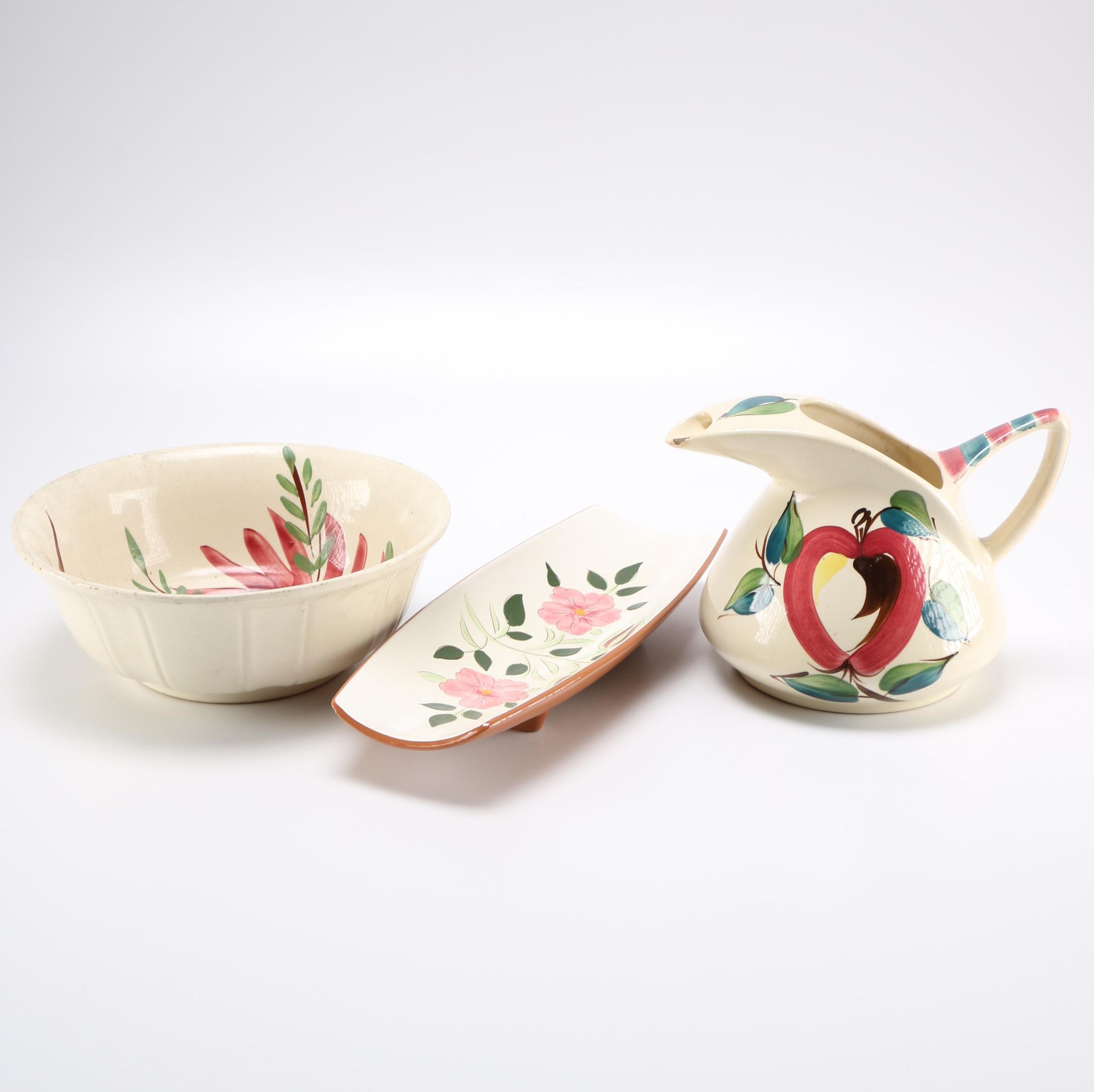 Vintage Art Pottery Including Stangl and Ransbottom