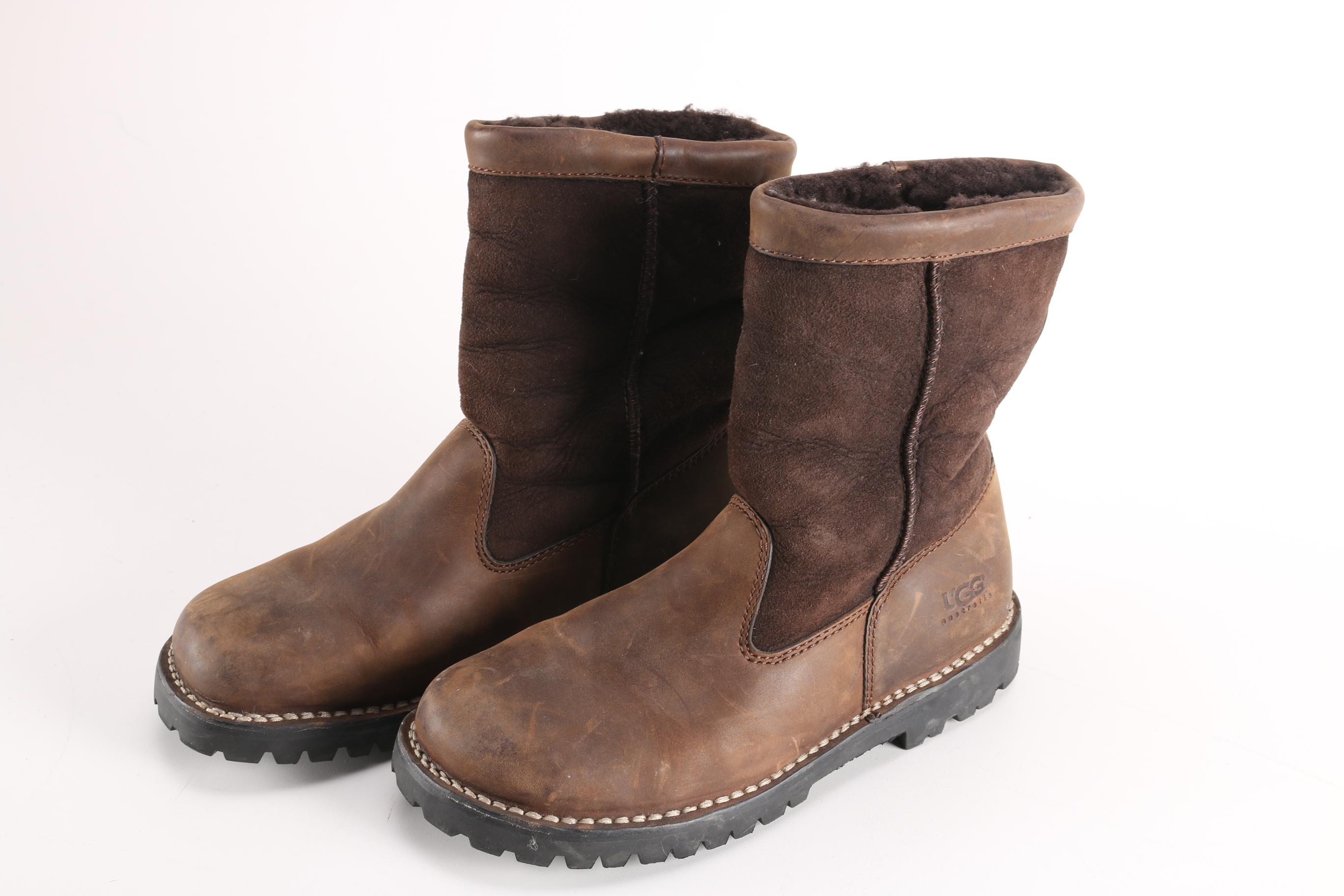 Pair of Brown UGG Boots