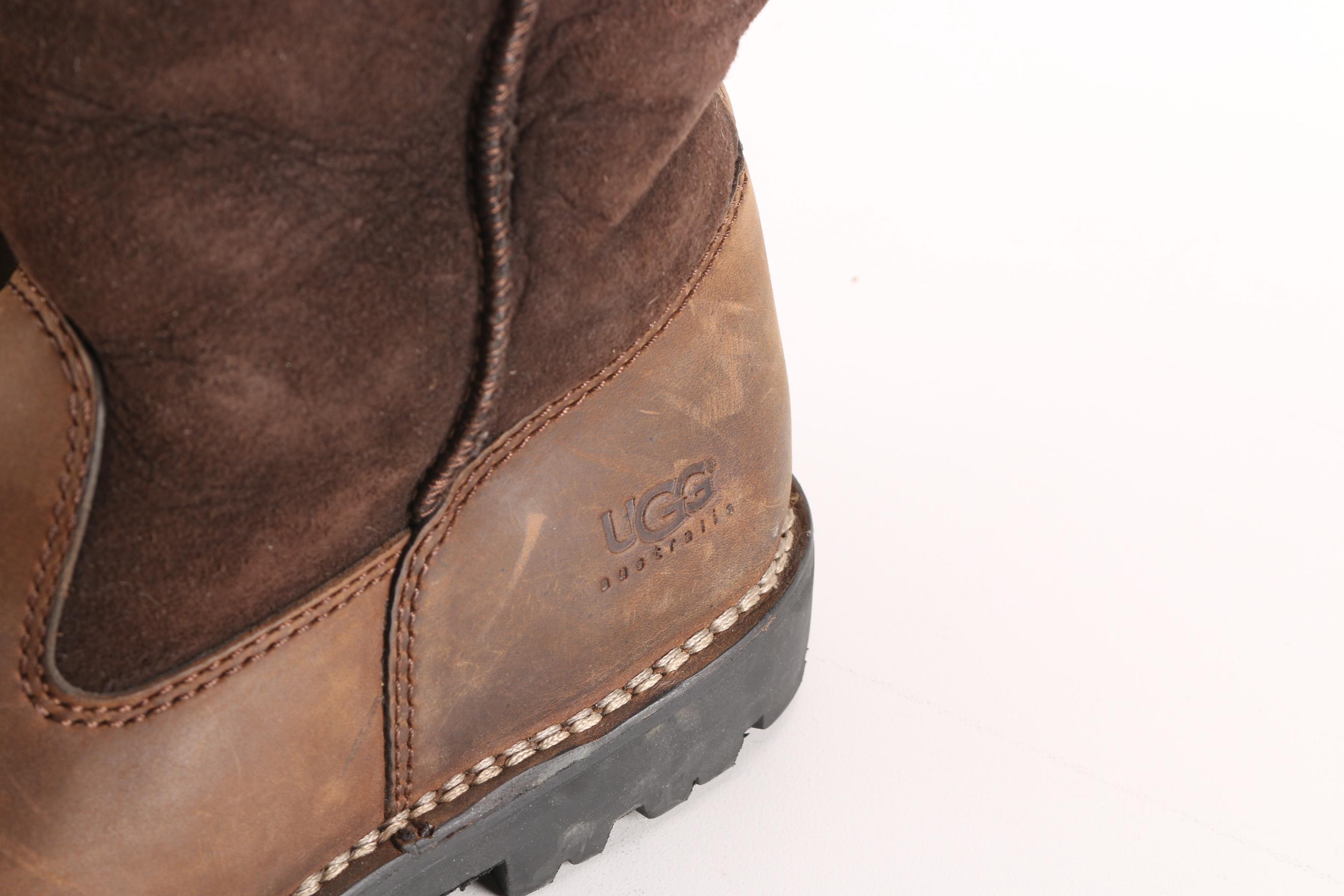 Pair of Brown UGG Boots