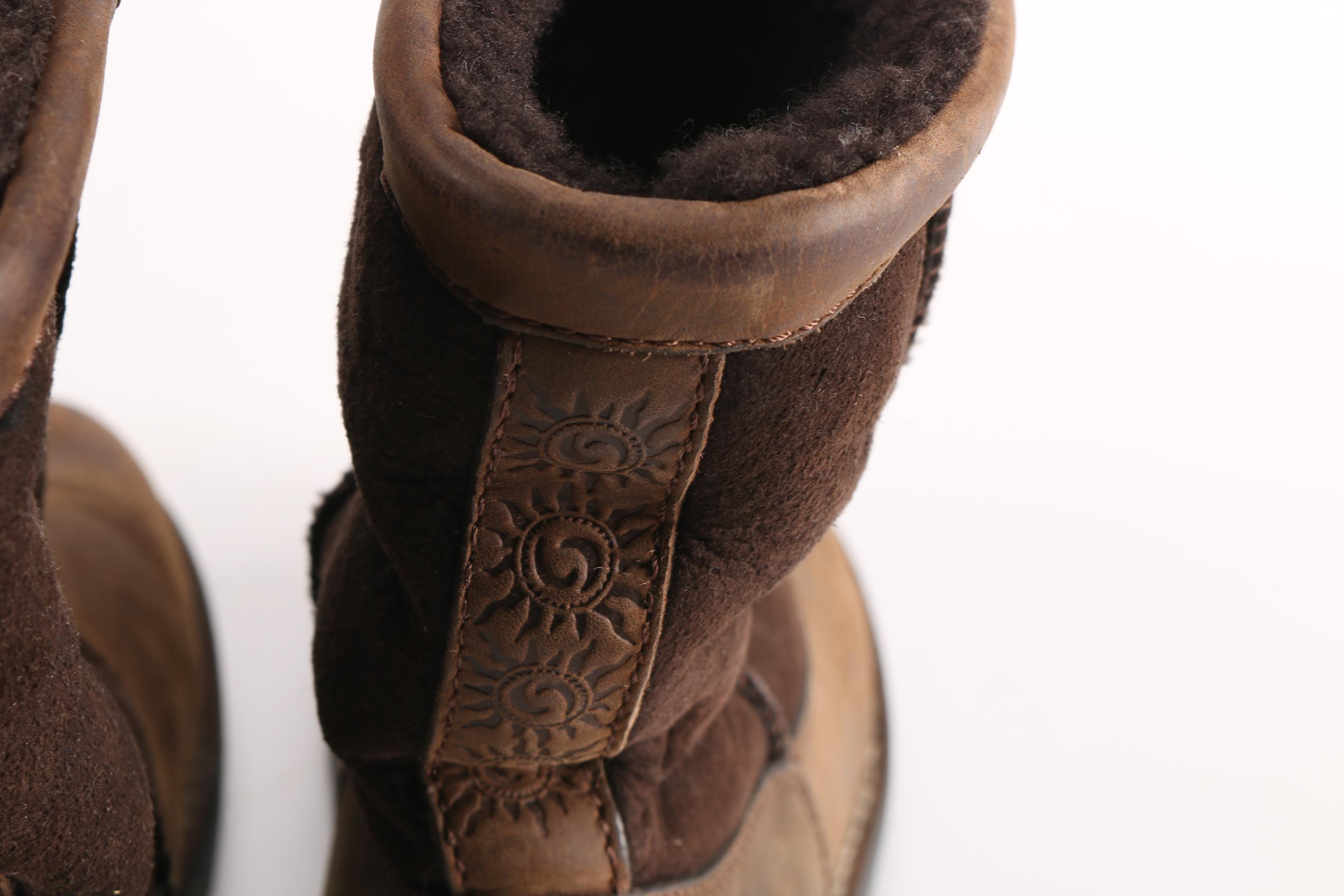 Pair of Brown UGG Boots