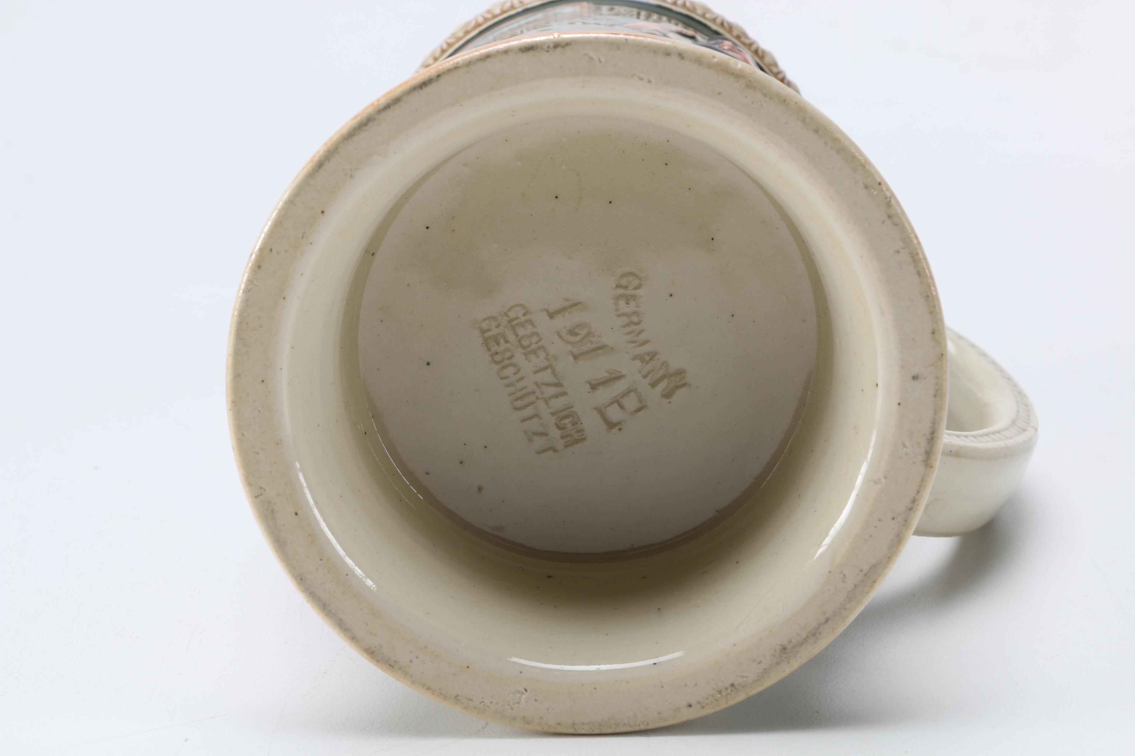 Ceramic German Beer Stein