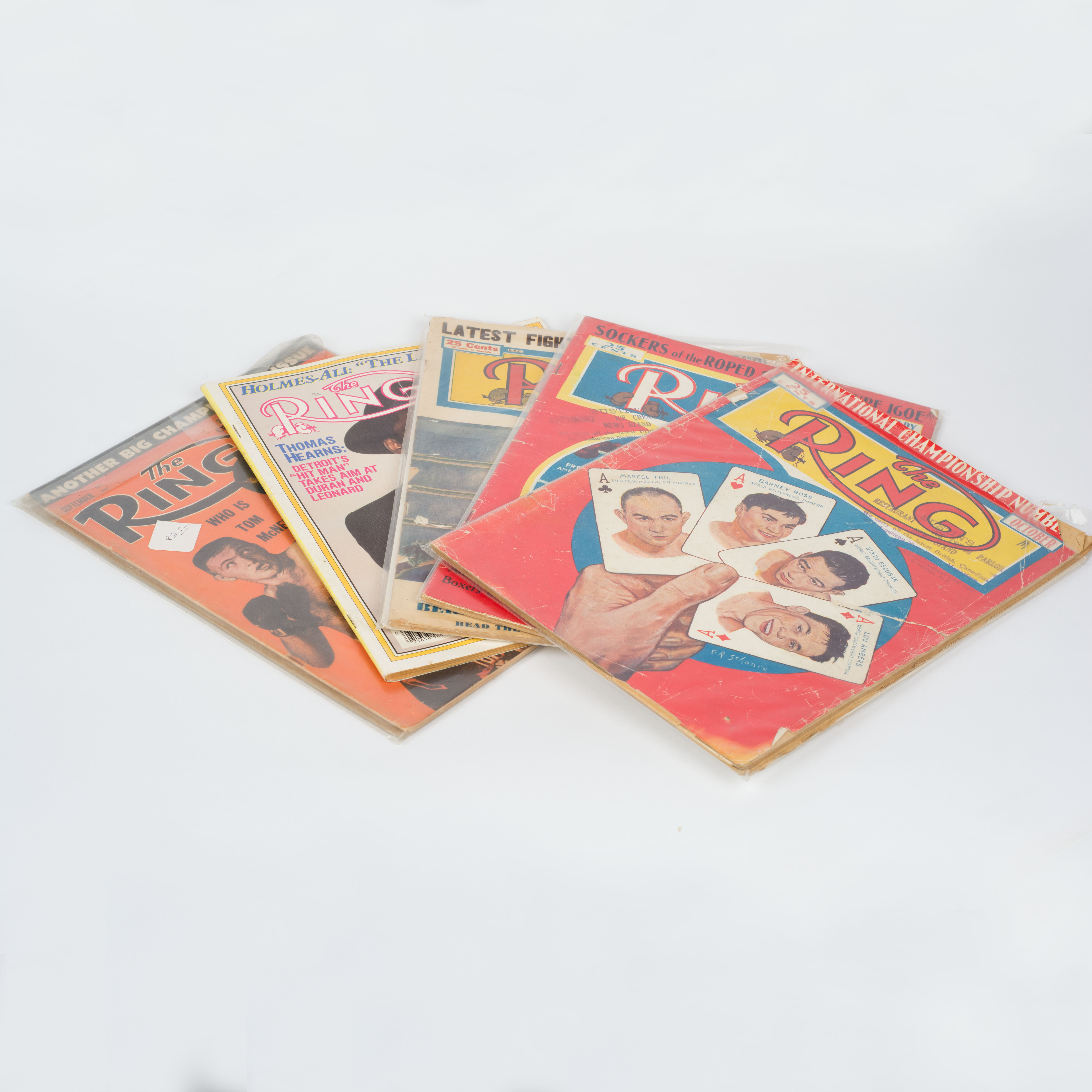 Five Vintage The Ring Comics