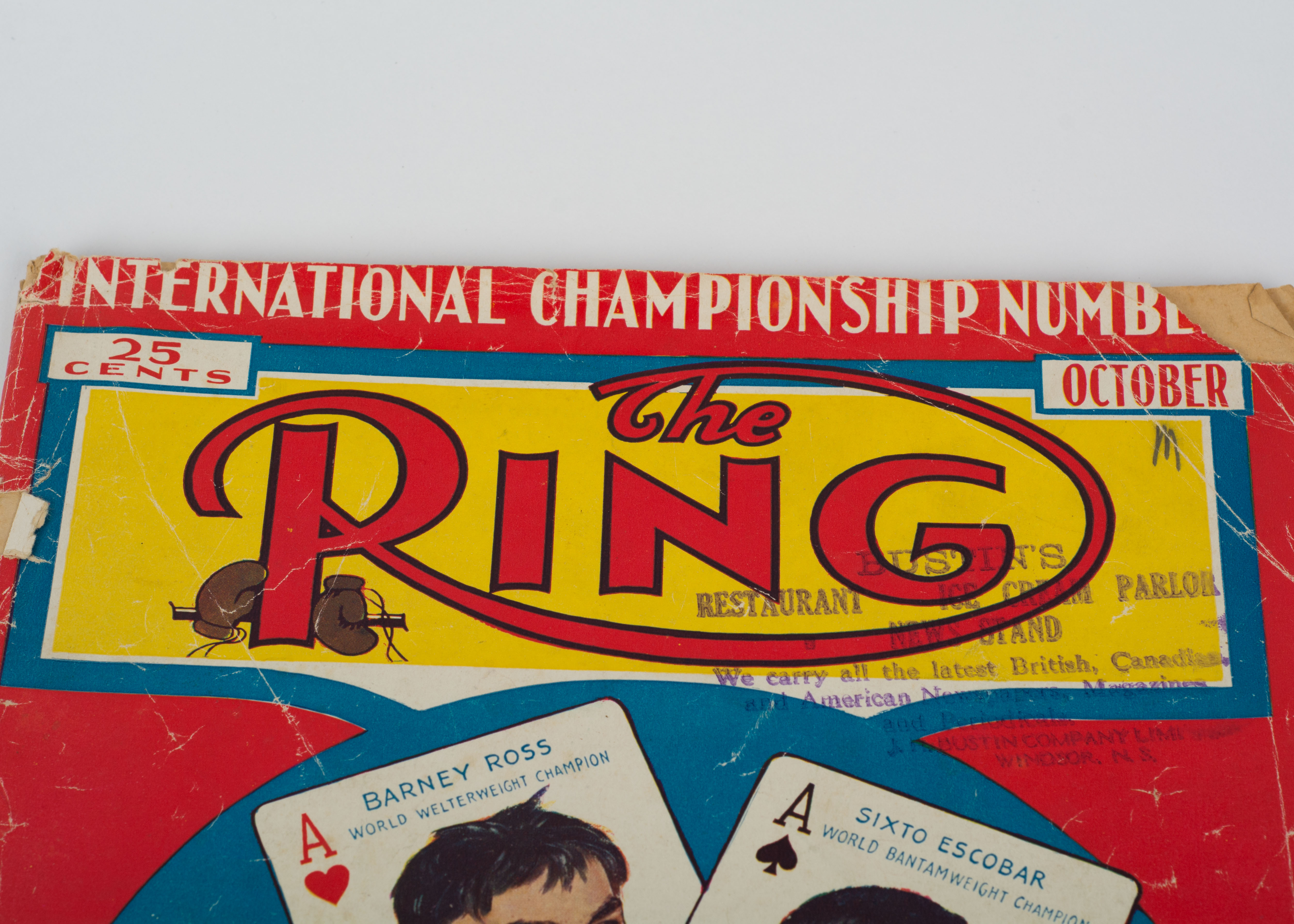 Five Vintage The Ring Comics