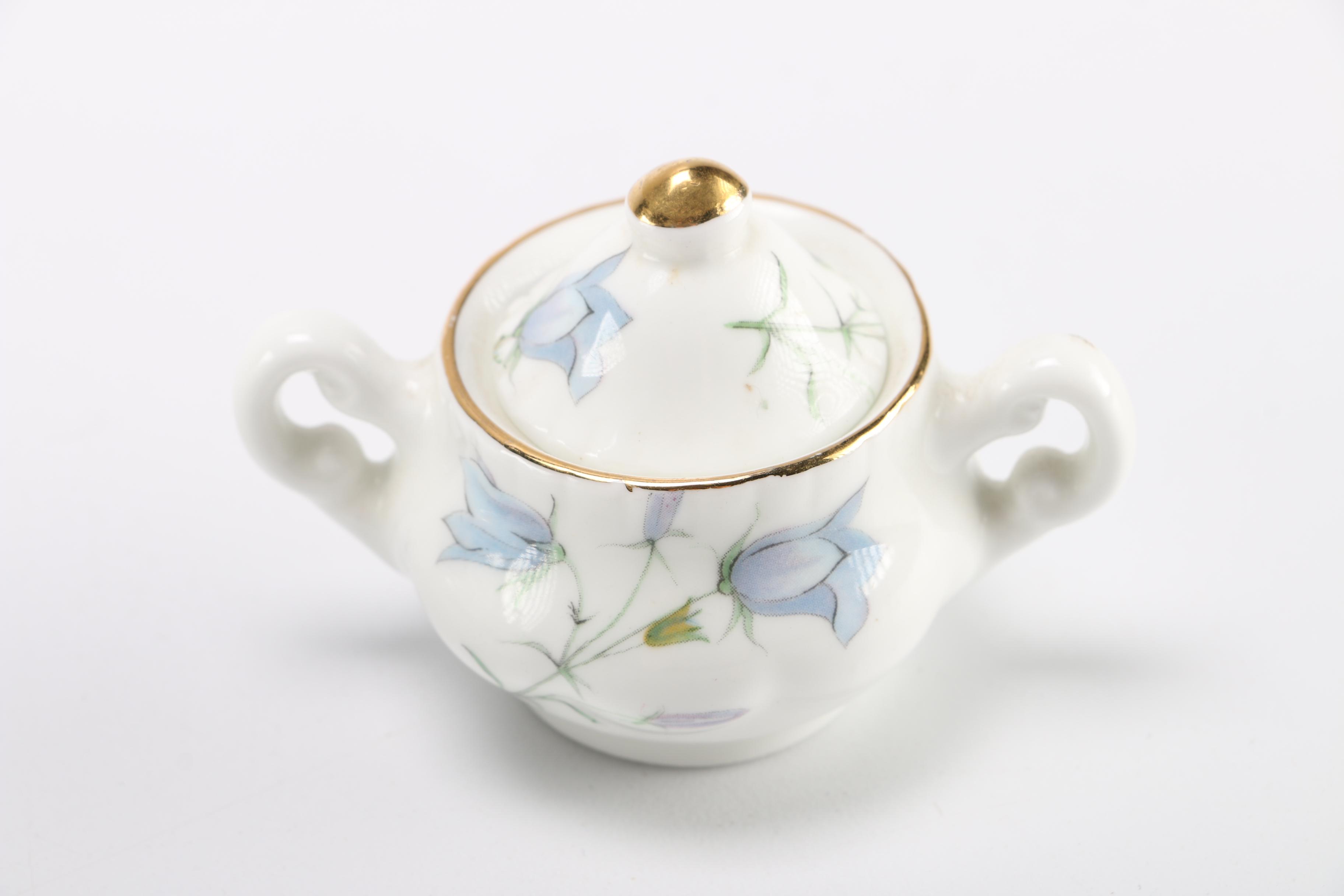 Miniature Kirsty Jayne Fine Bone China Tea Set