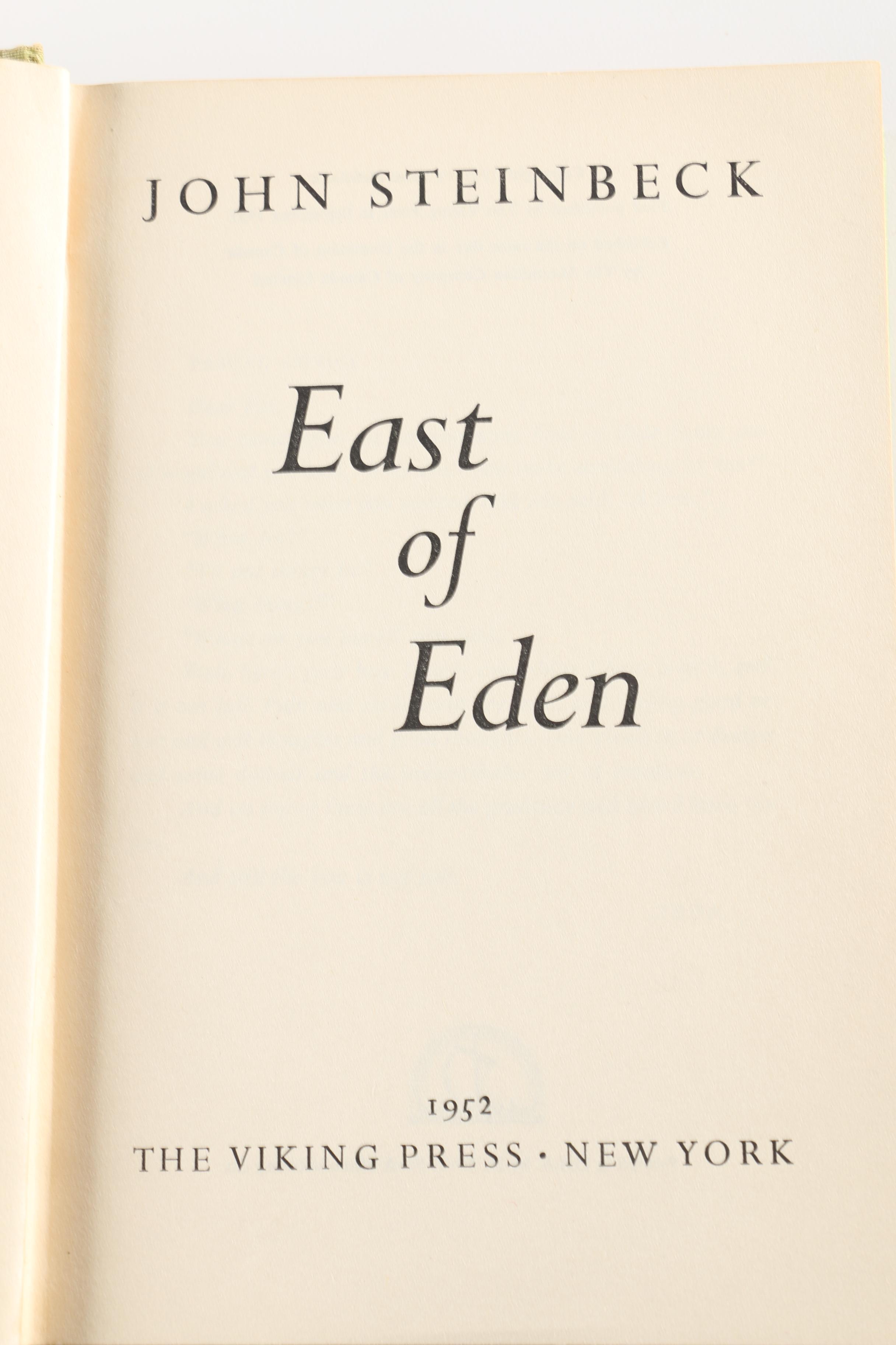 John Steinbeck's "East of Eden"