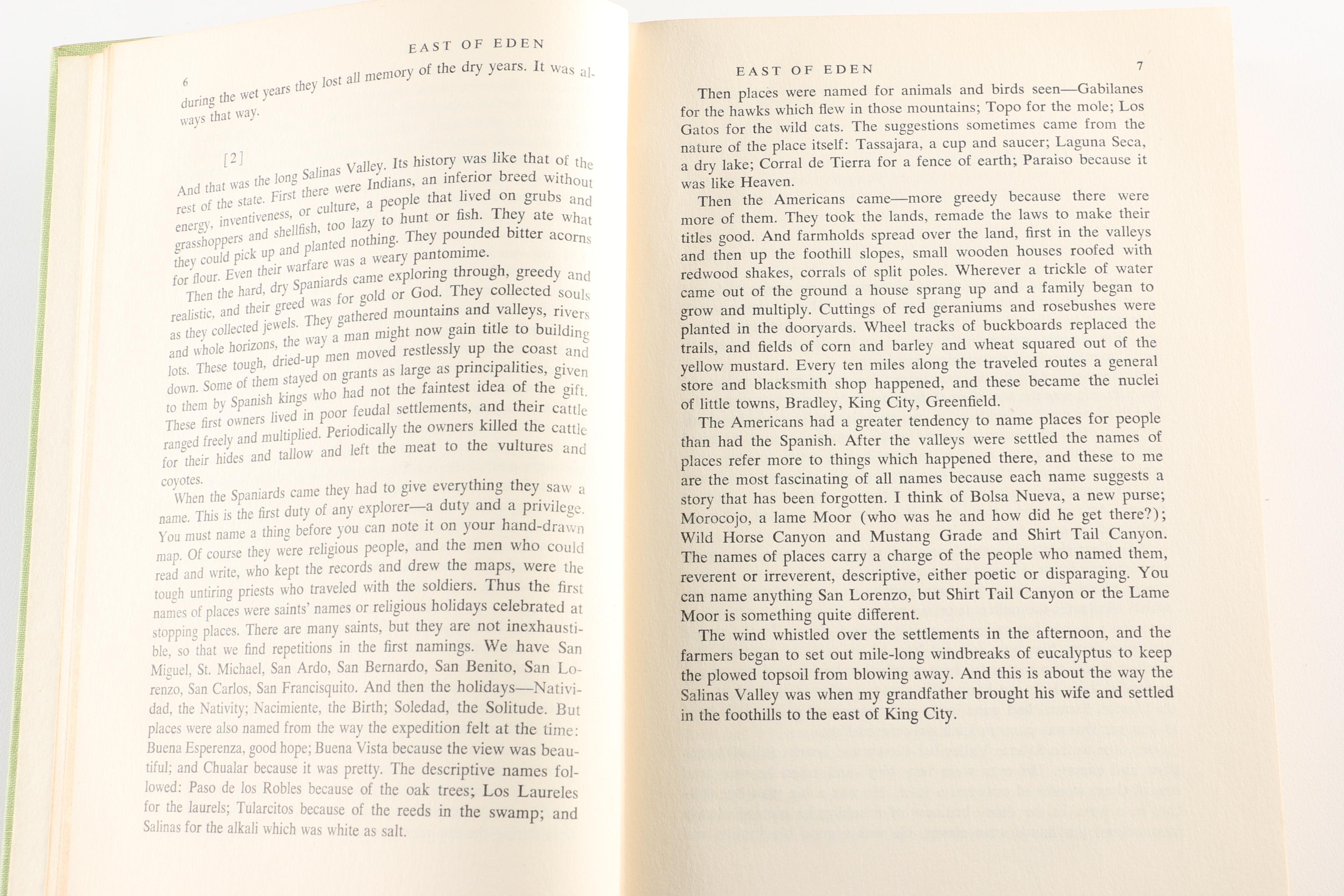 John Steinbeck's "East of Eden"