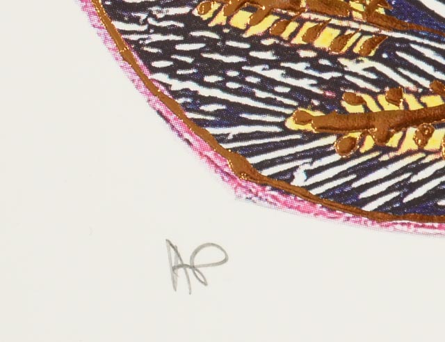 Amram Ebgi Signed Artist Proof Embossed Offset Lithograph "Chuppah"