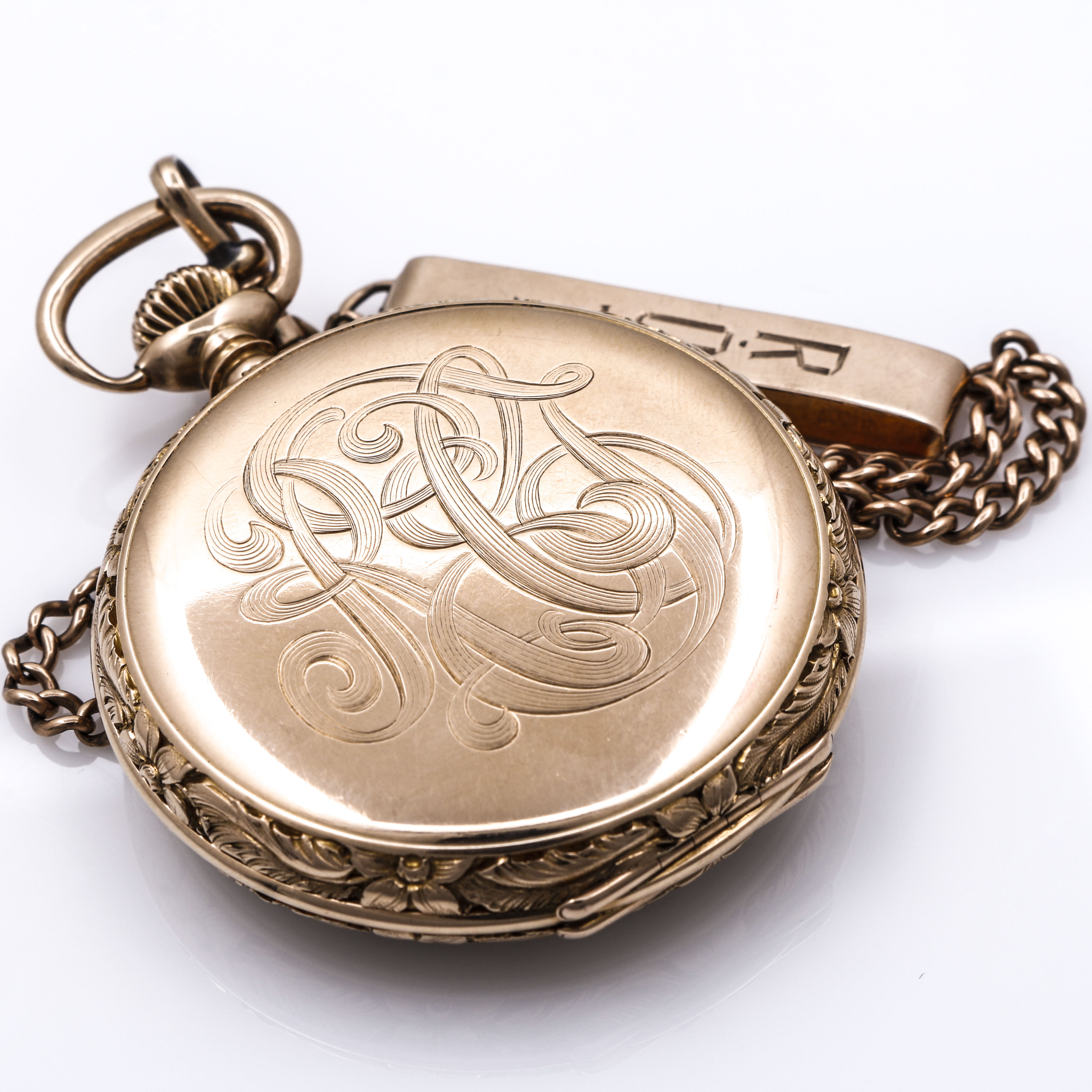 Antique 14K Yellow Gold Wm. Hendricks Sons Pocket Watch
