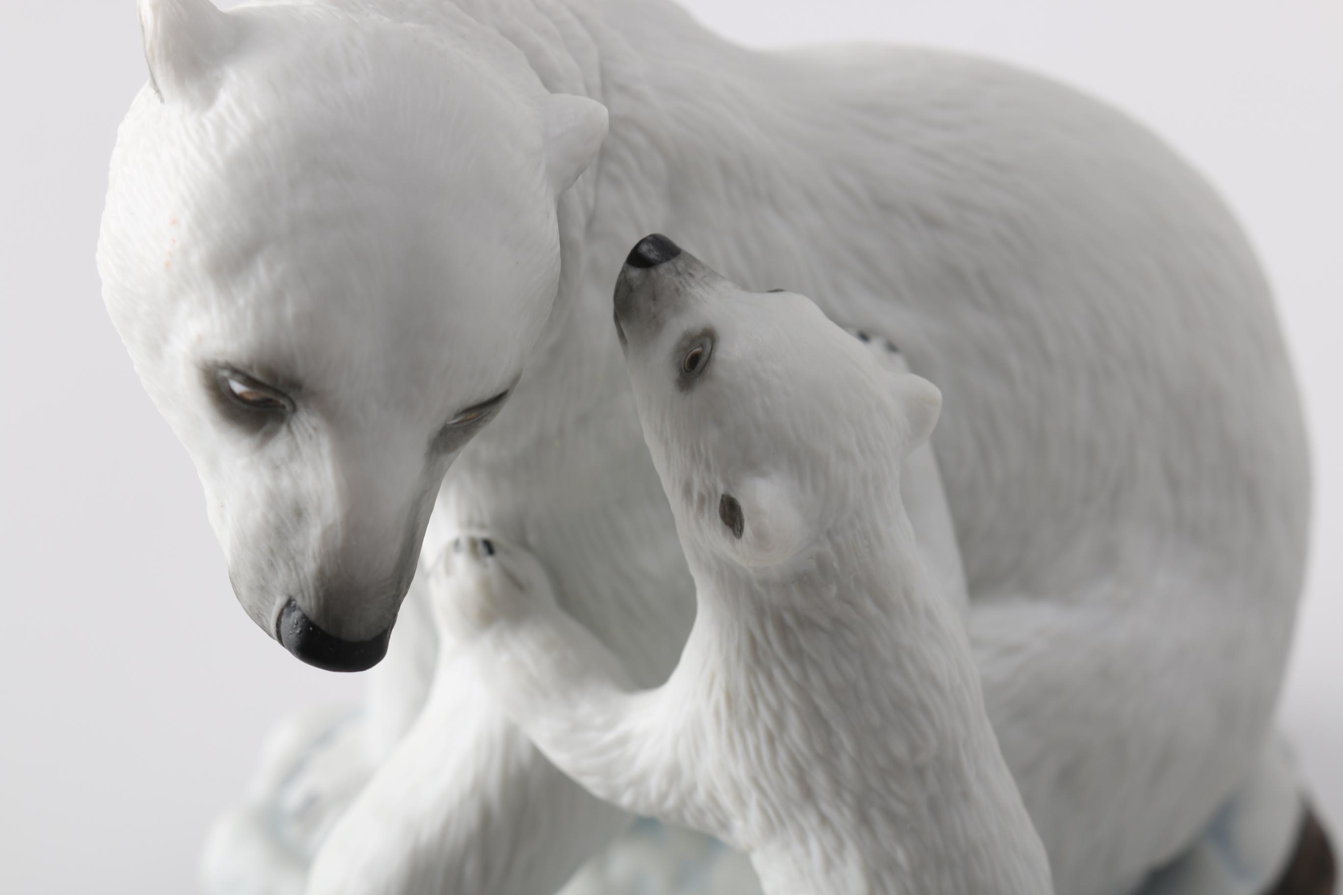 Lenox "Gentle Majesty" and "Cozy Moment" Porcelain Animal Figurines