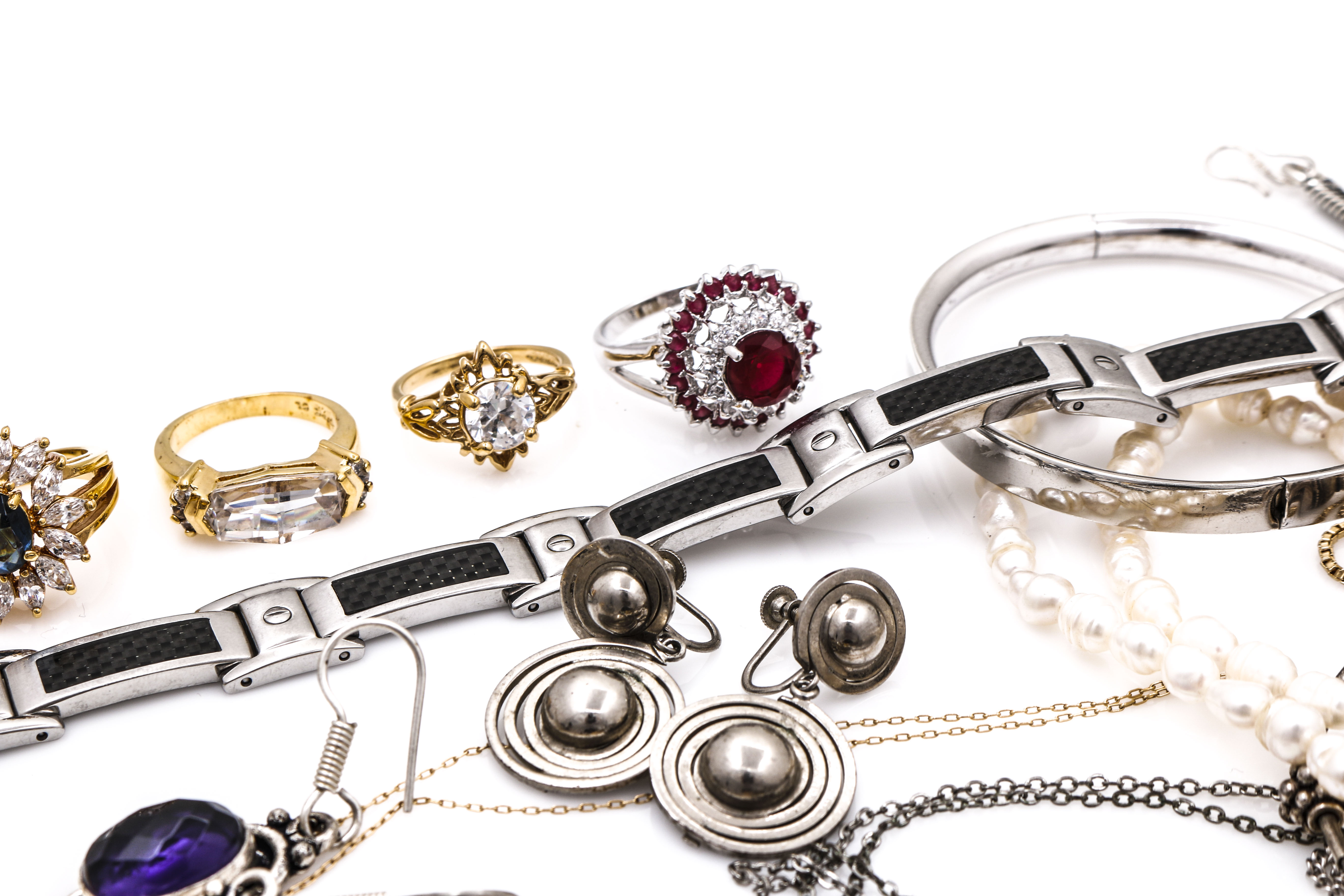 Assortment of Costume Jewelry