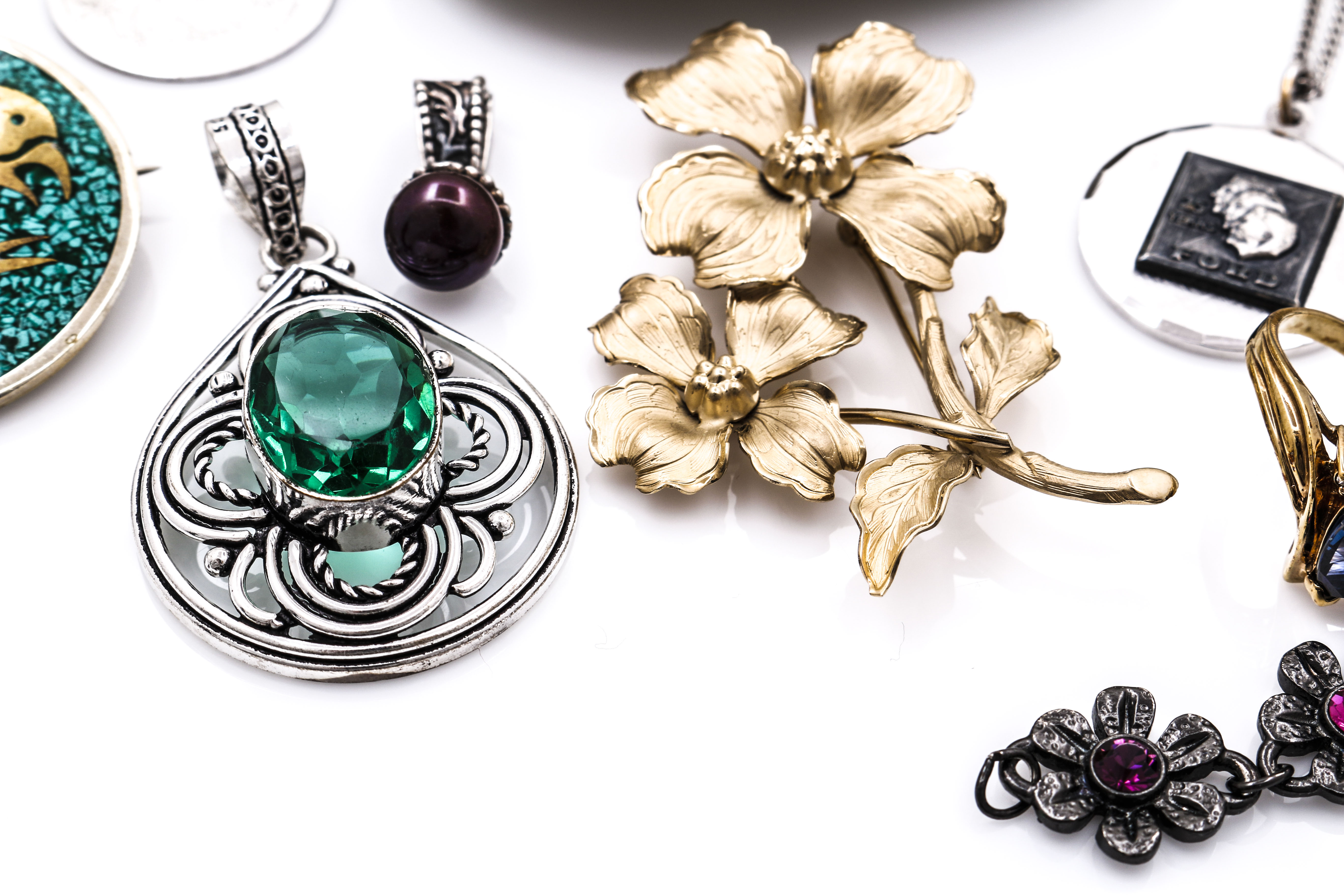 Assortment of Costume Jewelry