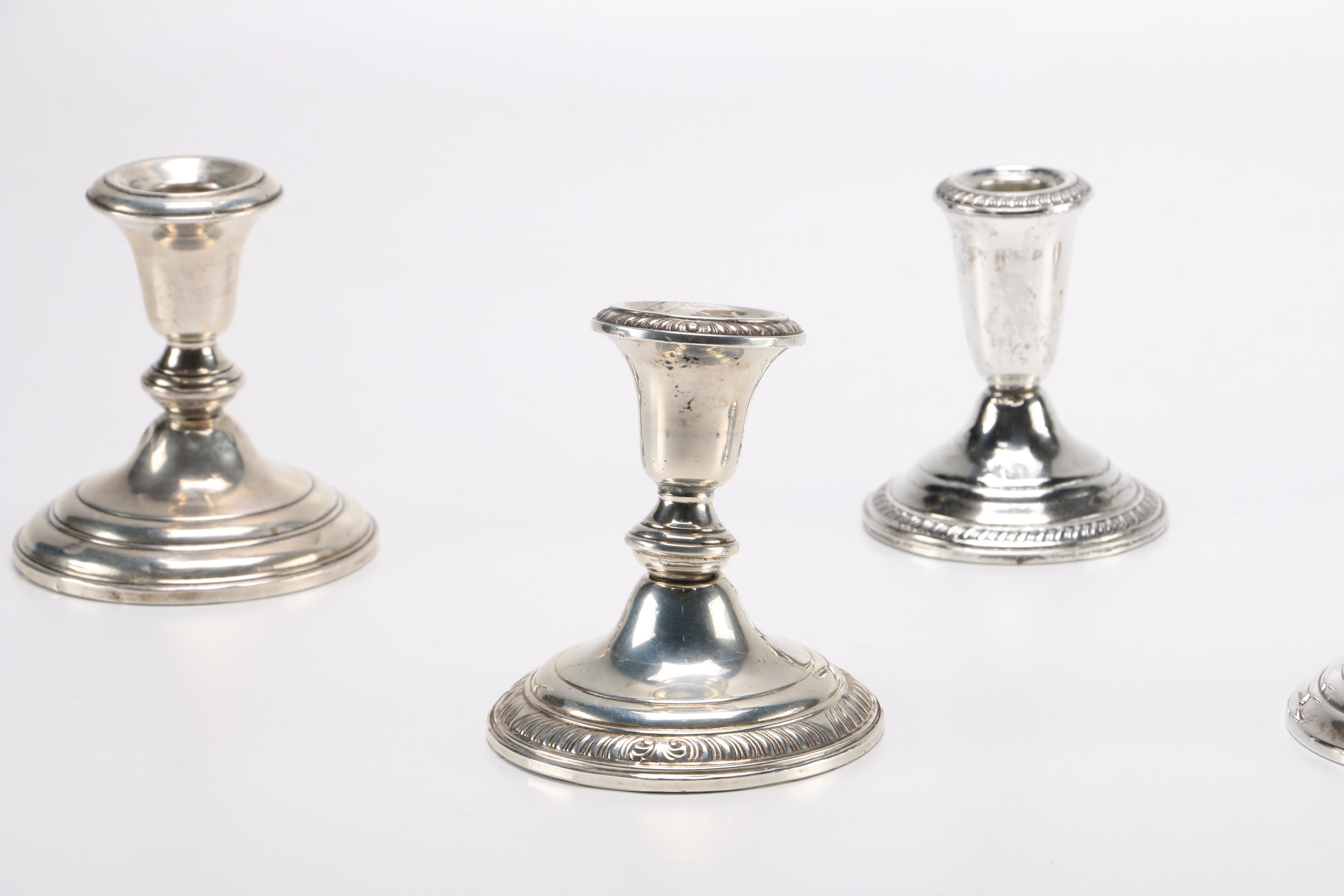 Weighted Sterling Candlesticks Featuring Frank M. Whiting & Company