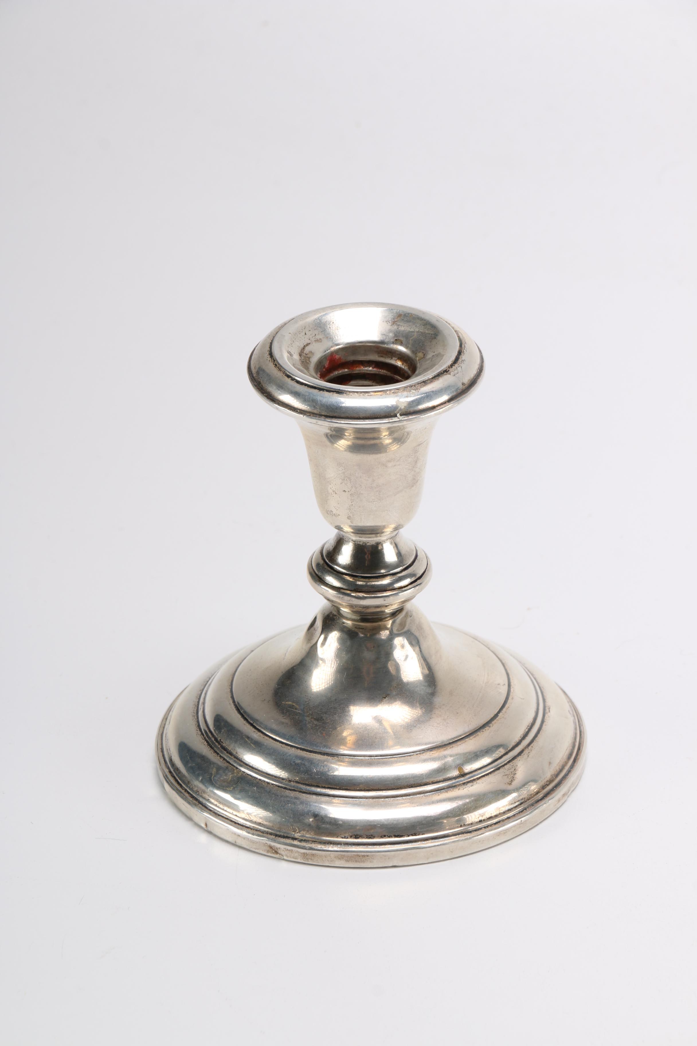 Weighted Sterling Candlesticks Featuring Frank M. Whiting & Company