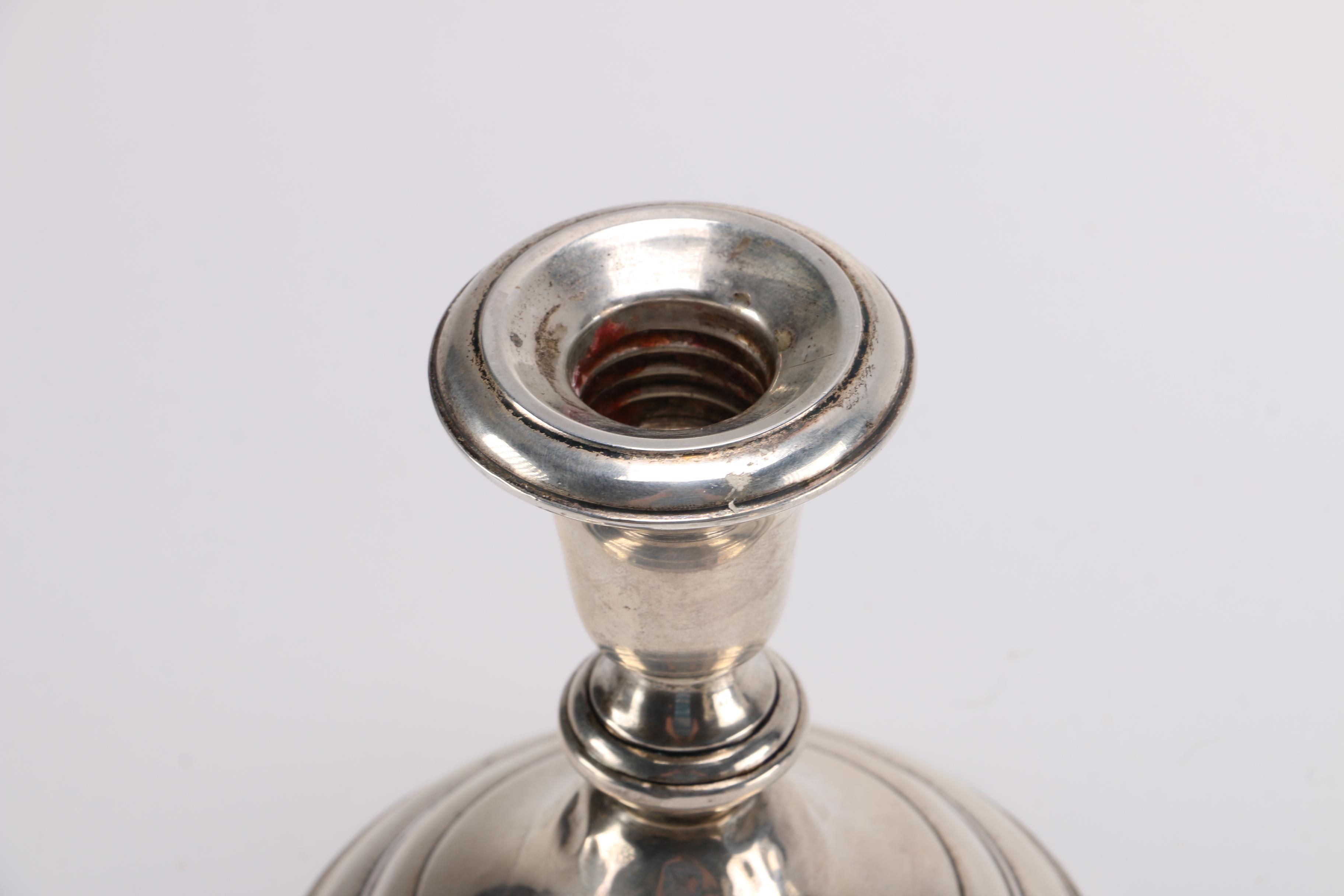 Weighted Sterling Candlesticks Featuring Frank M. Whiting & Company