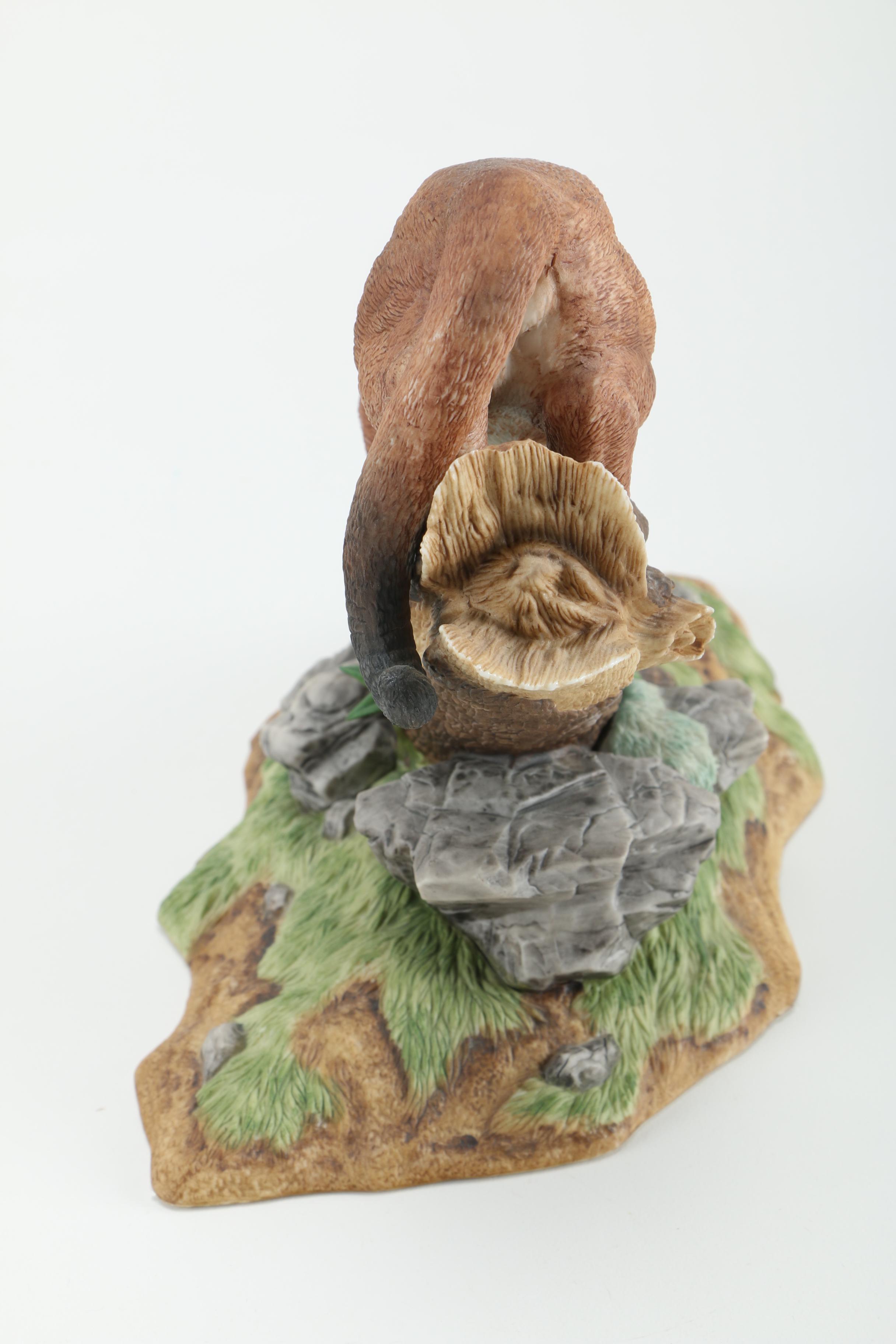 Lenox "Wildlife of the Seven Continents" Big Cat Porcelain Figurines