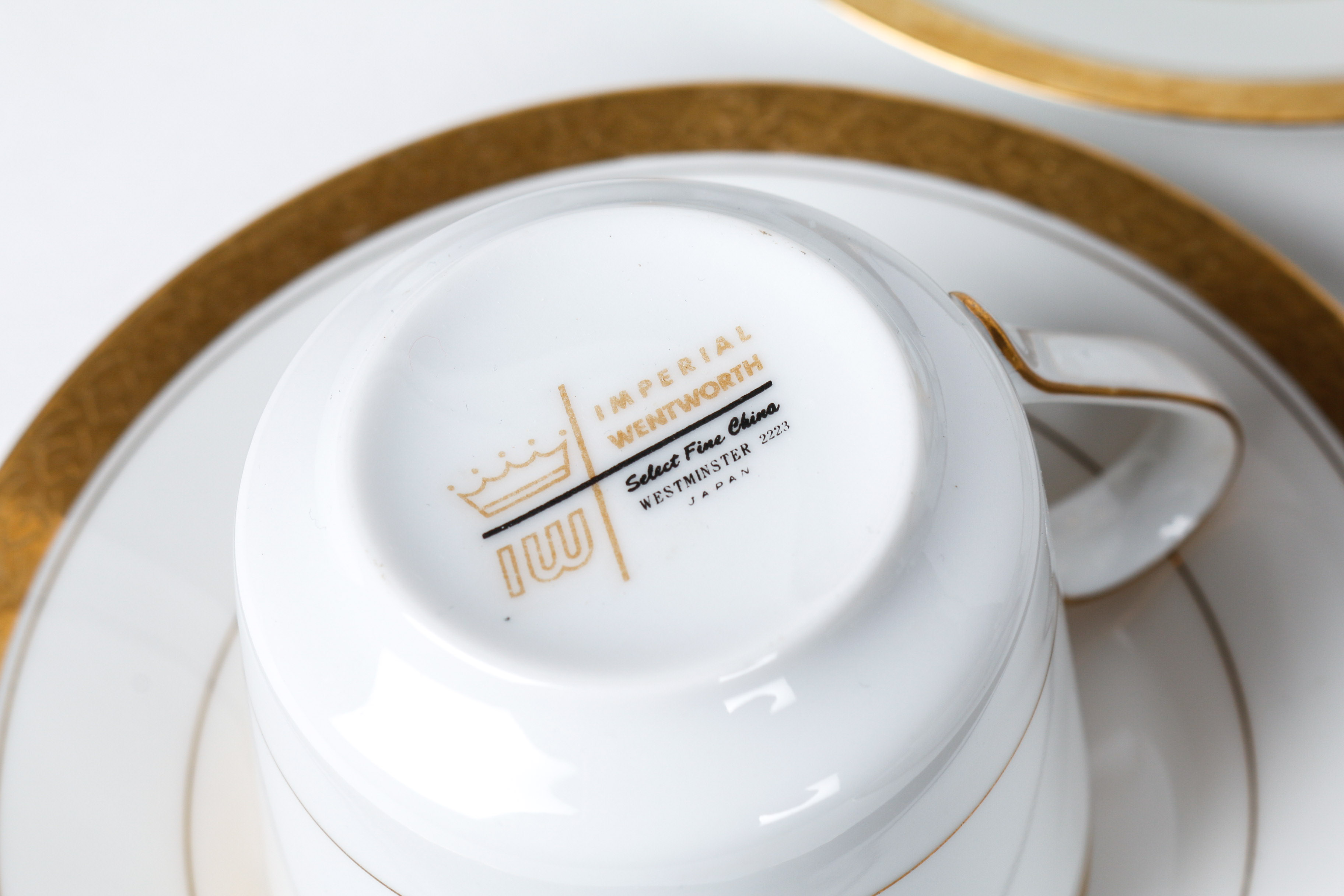 Imperial Wentworth China in the "Westminster" Pattern