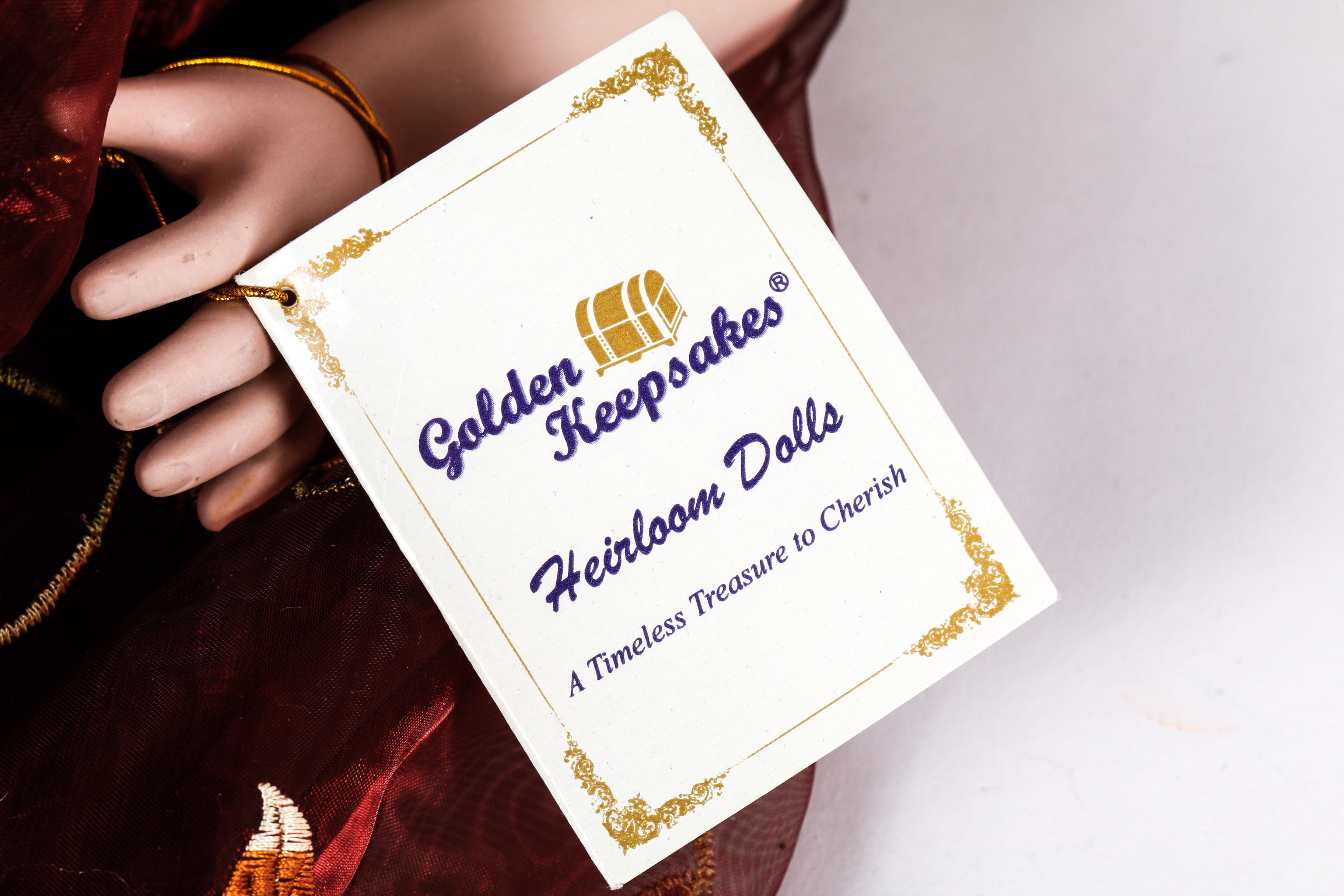 Golden Heirloom Keepsake Doll and Circo Baby Doll Gift Set