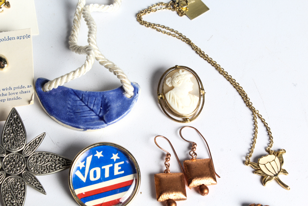 Abundant Assortment of Costume Jewelry and Accessories