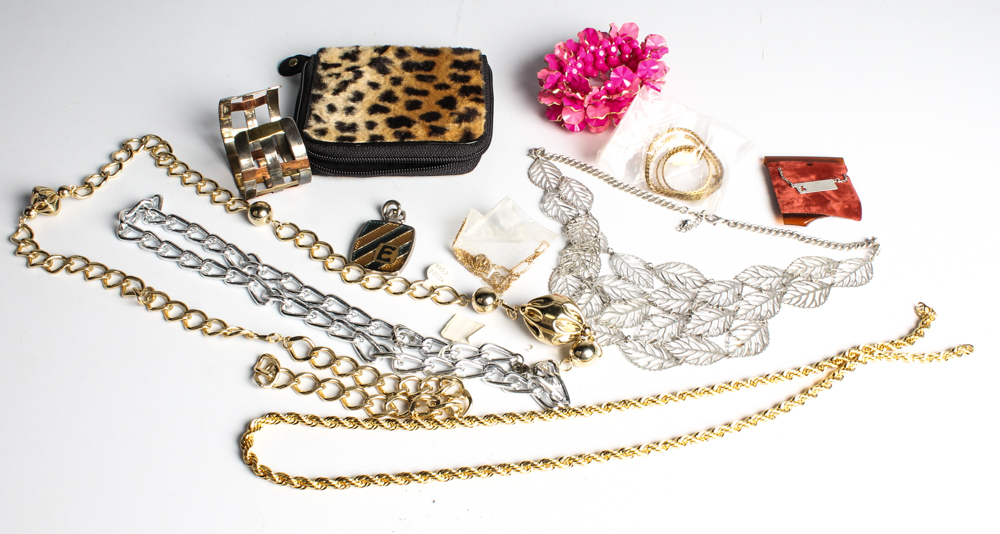 Abundant Assortment of Costume Jewelry and Accessories