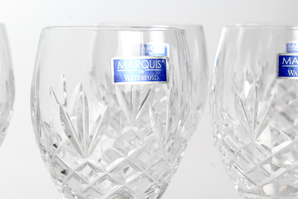 Marquis by Waterford Crystal "Brookside" White Wine Glass Set