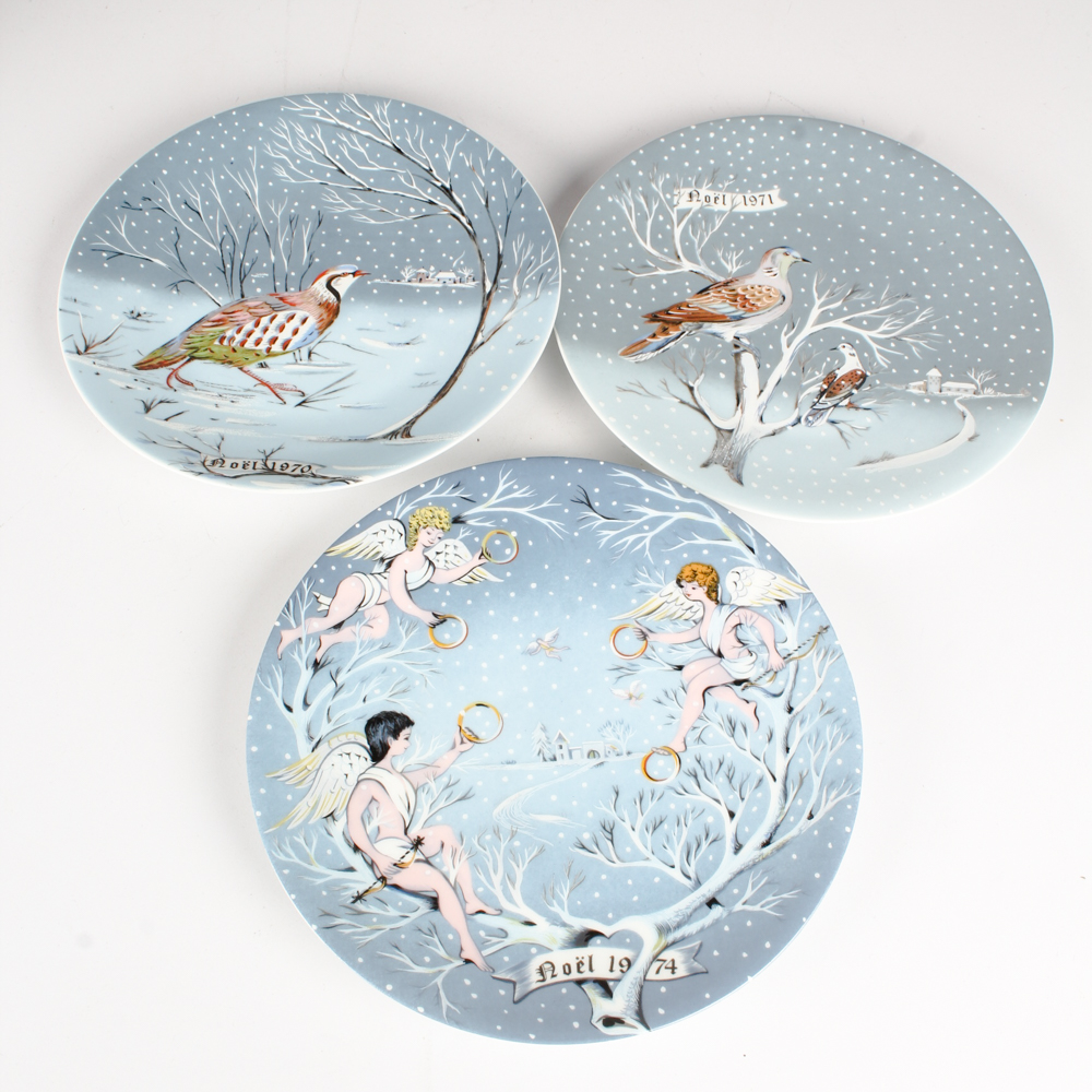 Haviland "Twelve Days of Christmas" Collector Plates