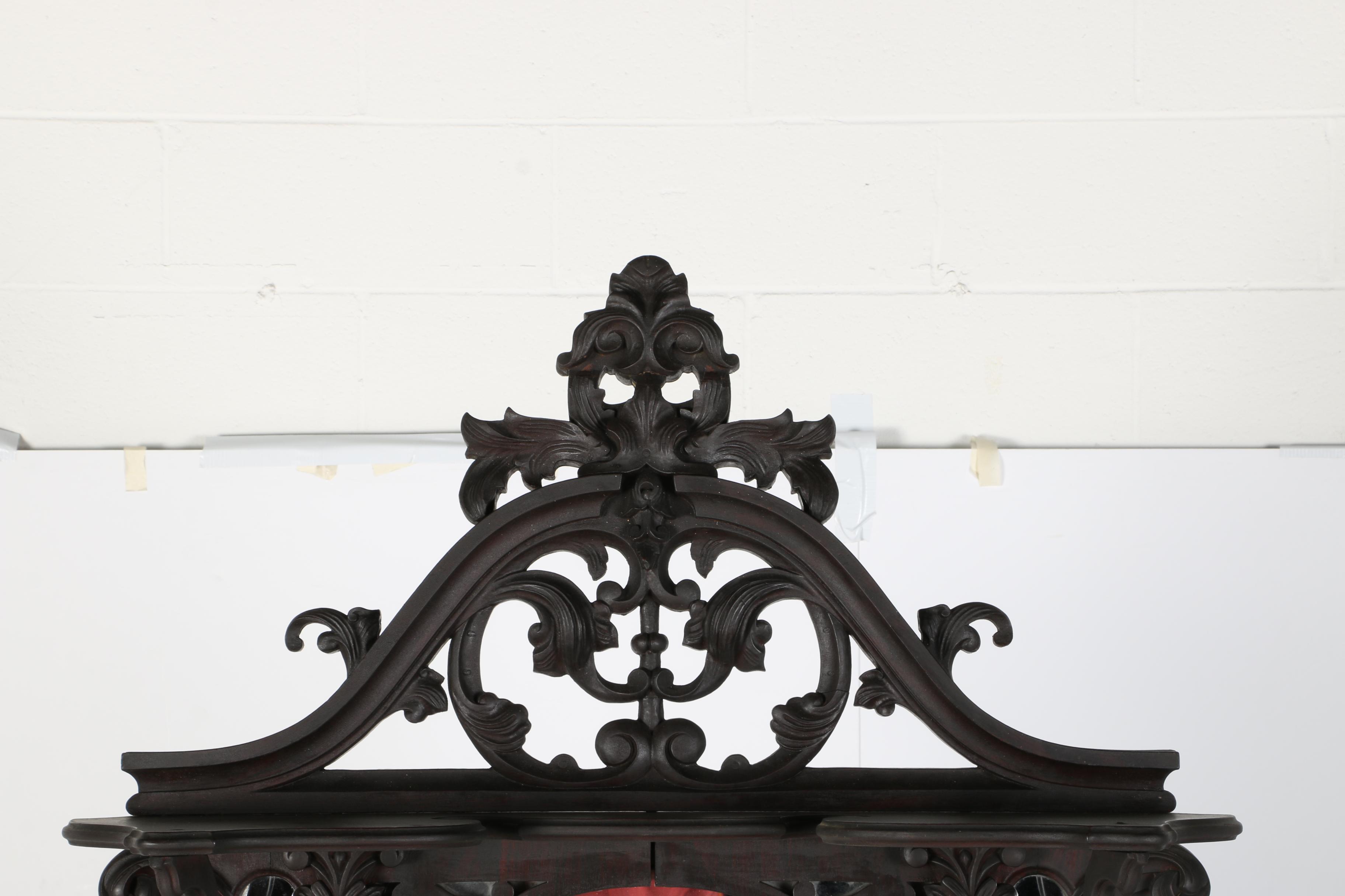 Mitchell and Rammelsberg 19th Century Rosewood Etagere