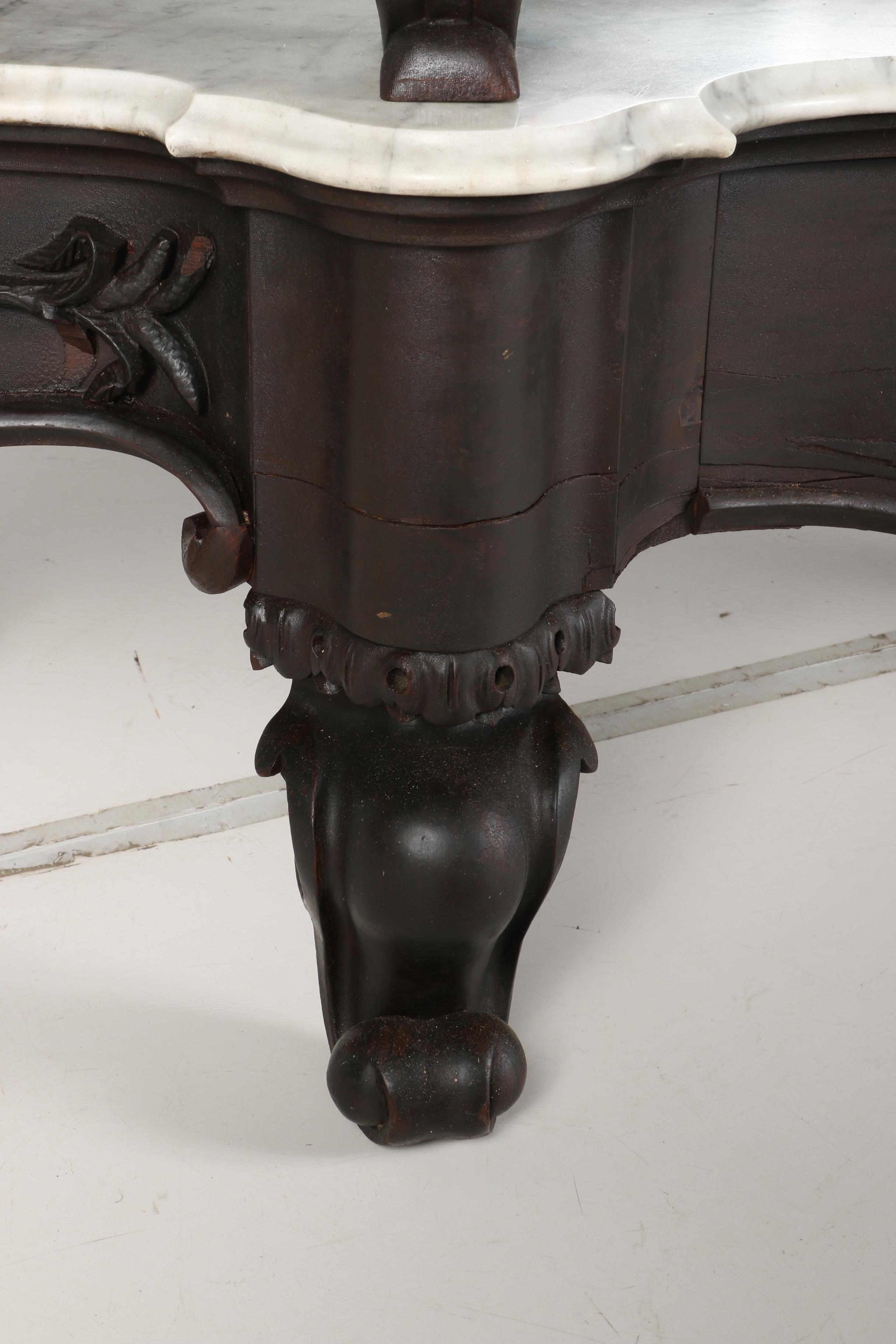 Mitchell and Rammelsberg 19th Century Rosewood Etagere