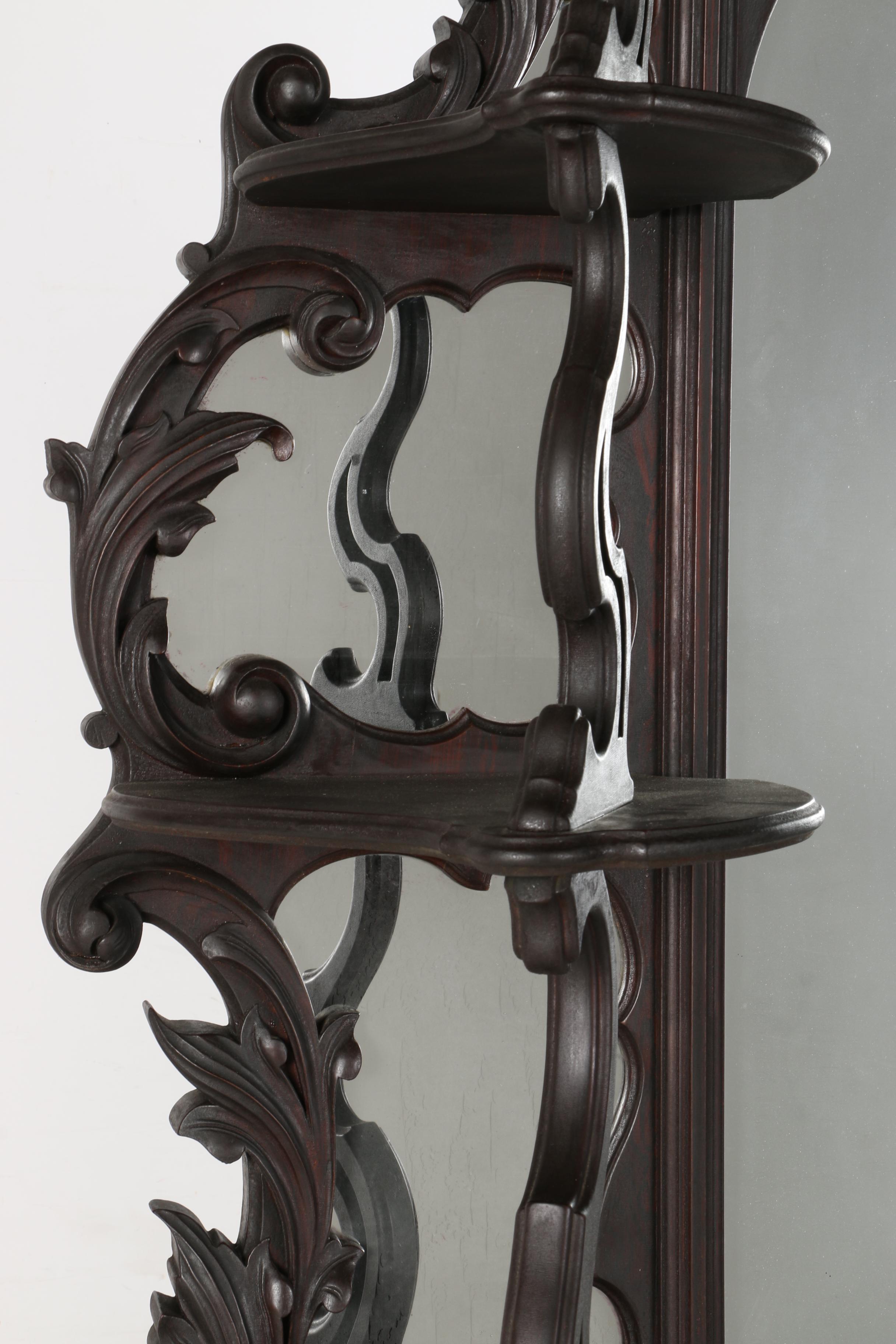 Mitchell and Rammelsberg 19th Century Rosewood Etagere
