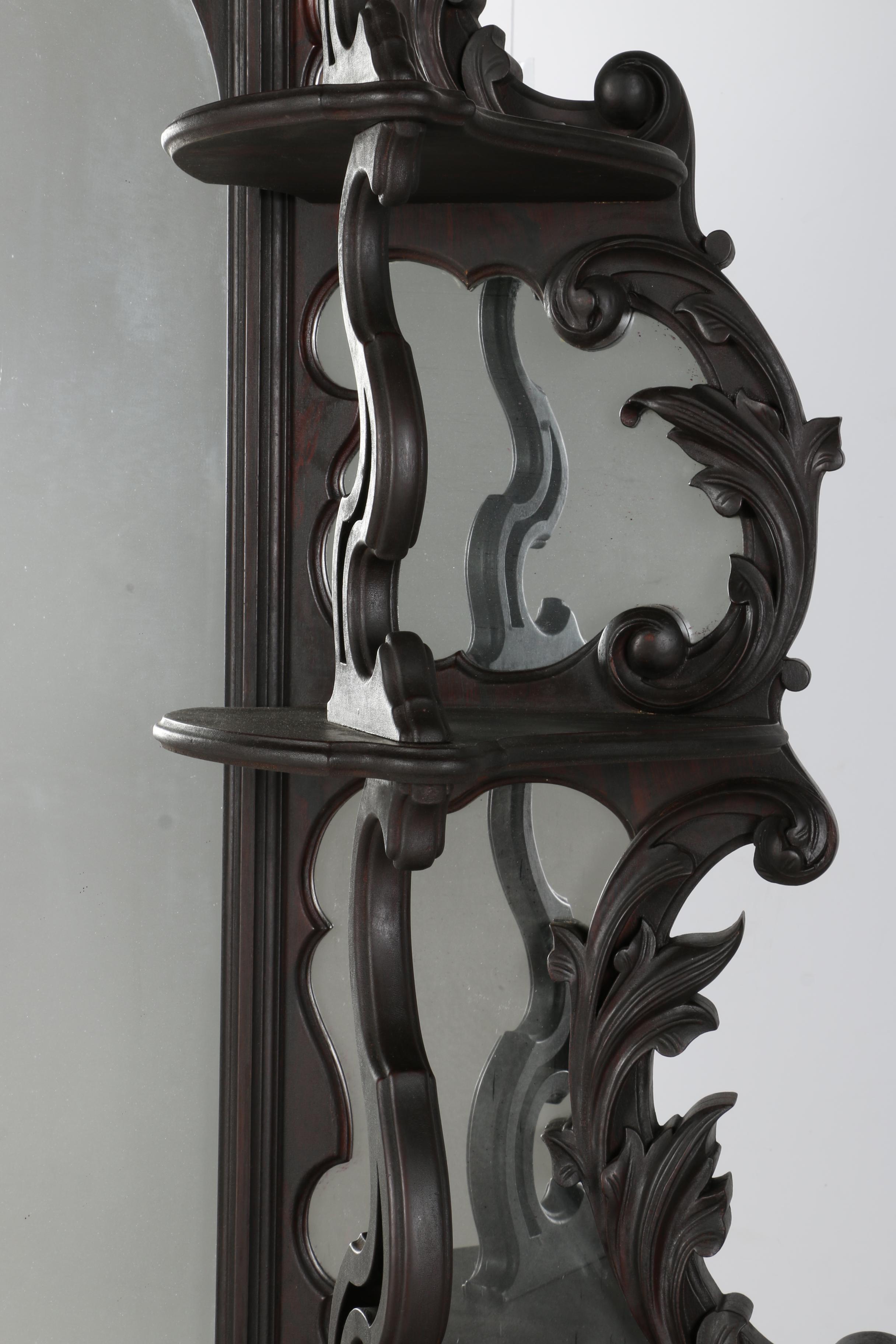 Mitchell and Rammelsberg 19th Century Rosewood Etagere