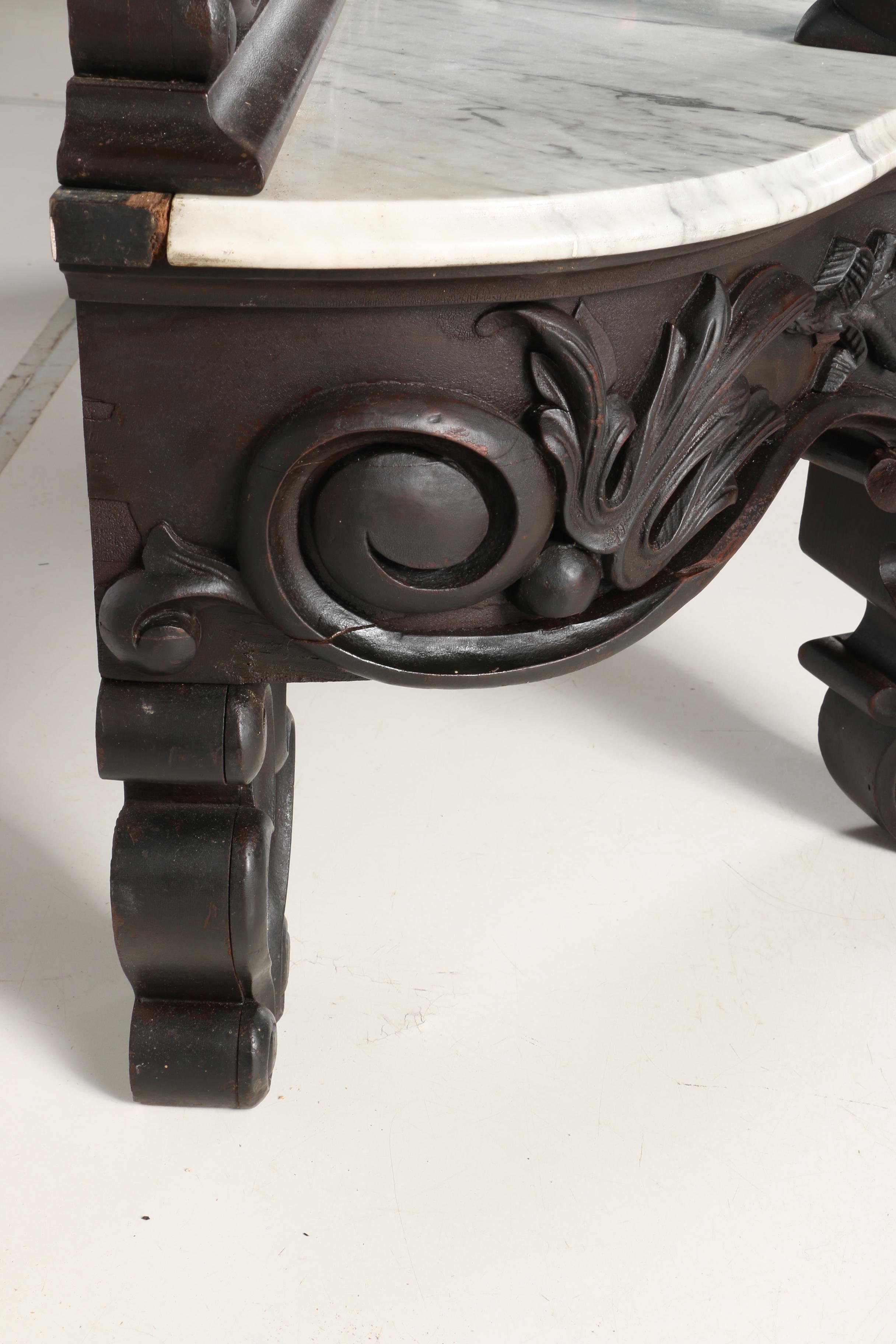 Mitchell and Rammelsberg 19th Century Rosewood Etagere