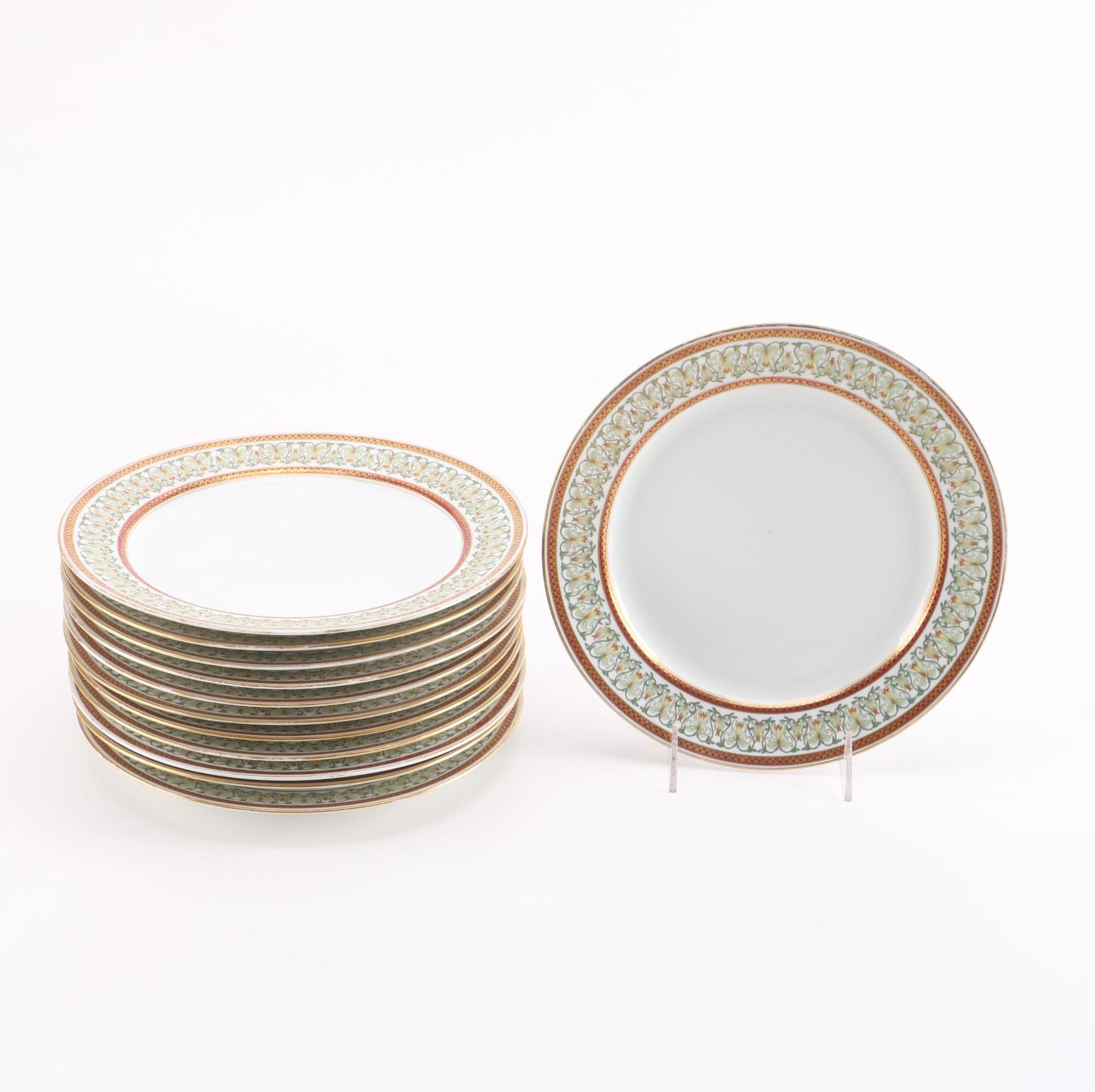 C.H. Field Haviland Limoges Porcelain Plate Set