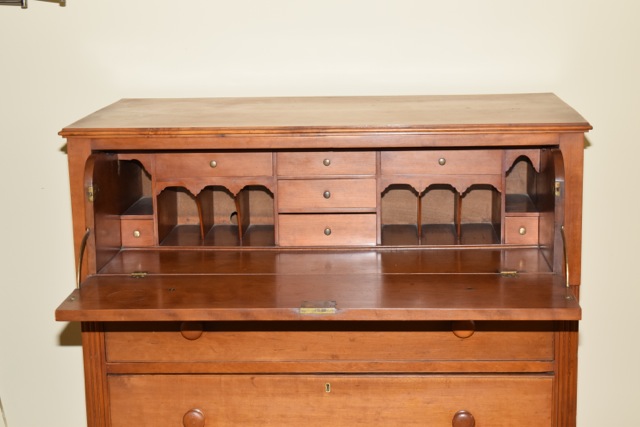 Antique Maple Butler's Desk