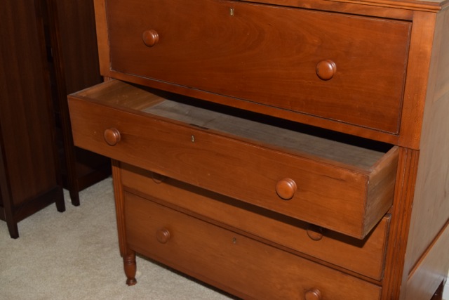 Antique Maple Butler's Desk