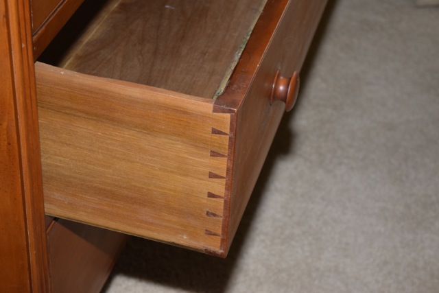 Antique Maple Butler's Desk