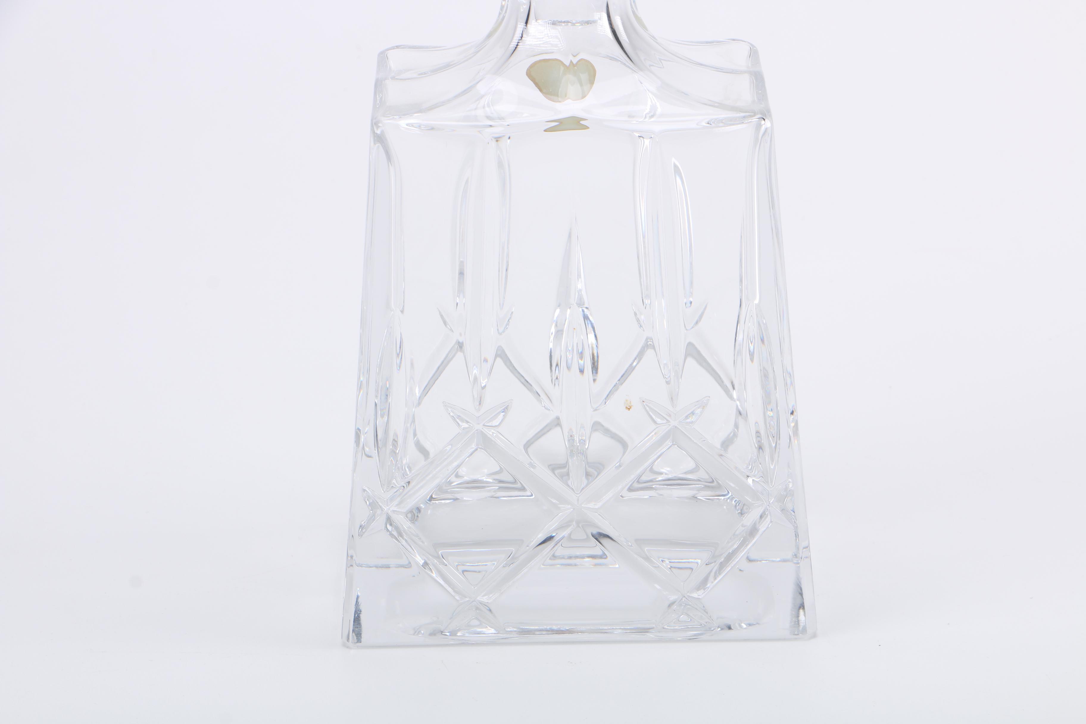 Gorham Crystal "Lady Anne" Whiskey Decanter
