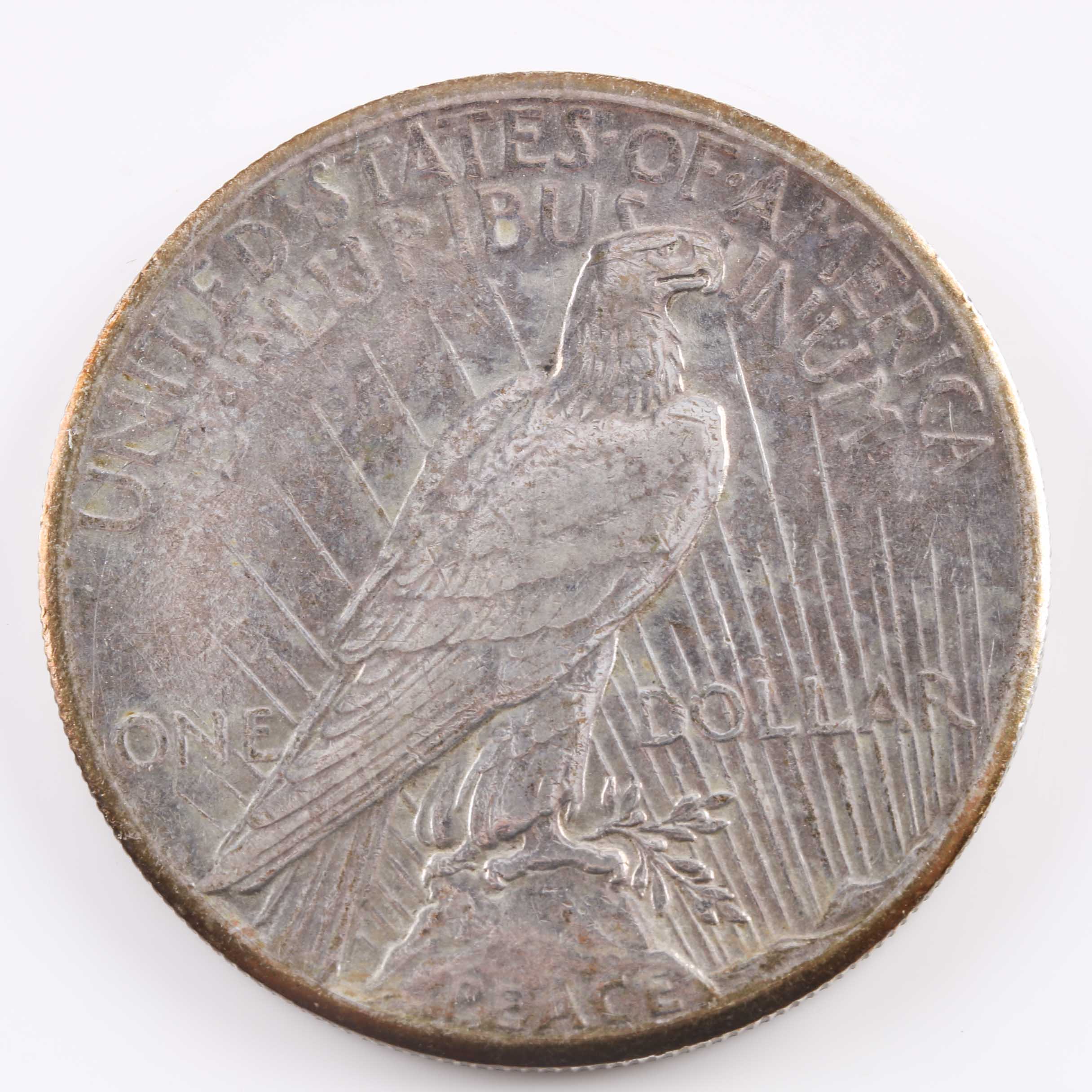 Complete Collection of Twenty-four Silver Peace Dollars in a Whitman Coin Folder