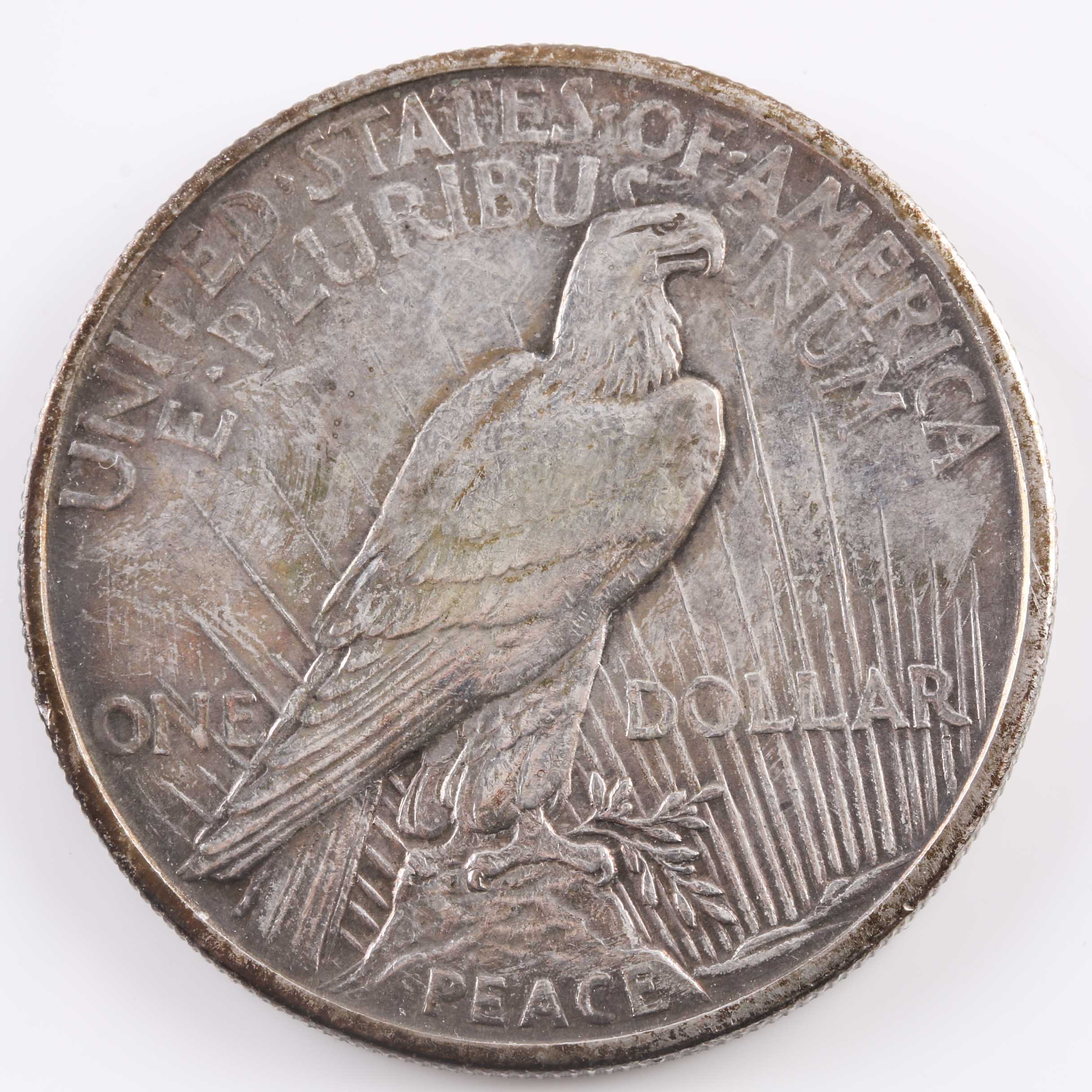 Complete Collection of Twenty-four Silver Peace Dollars in a Whitman Coin Folder