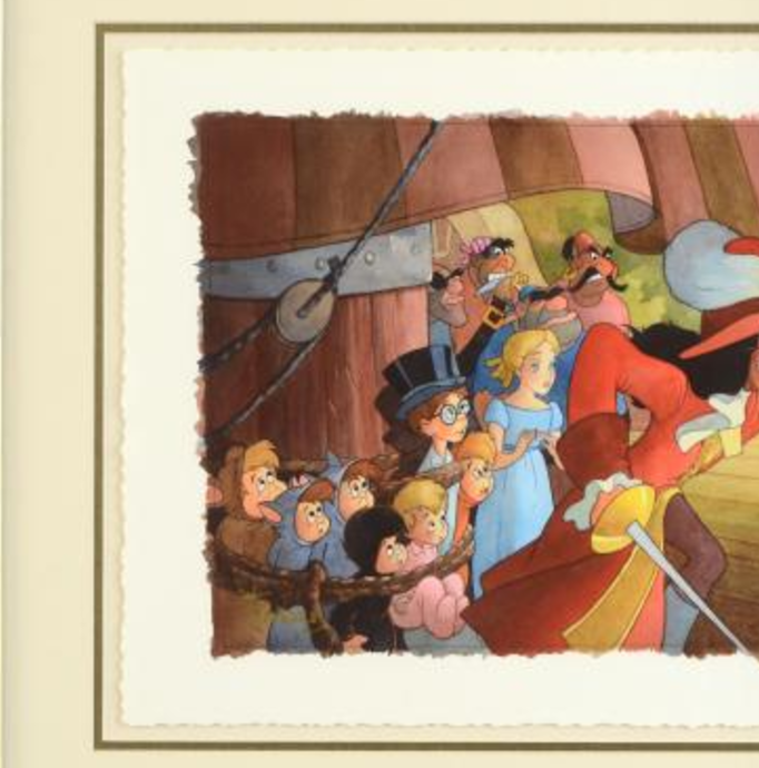 Toby Bluth "Blast You Pan" Limited Edition Giclee