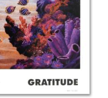 Eric Van Raemdonck "Gratitude" Poster