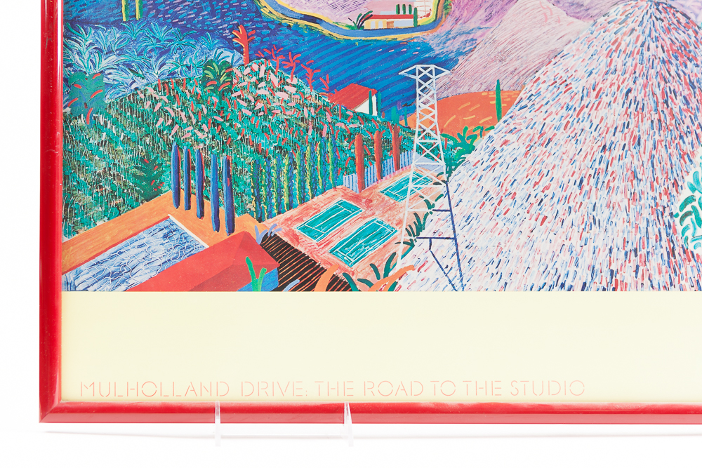 David Hockney Poster Print "Mulholland Drive the Road to the Studio"