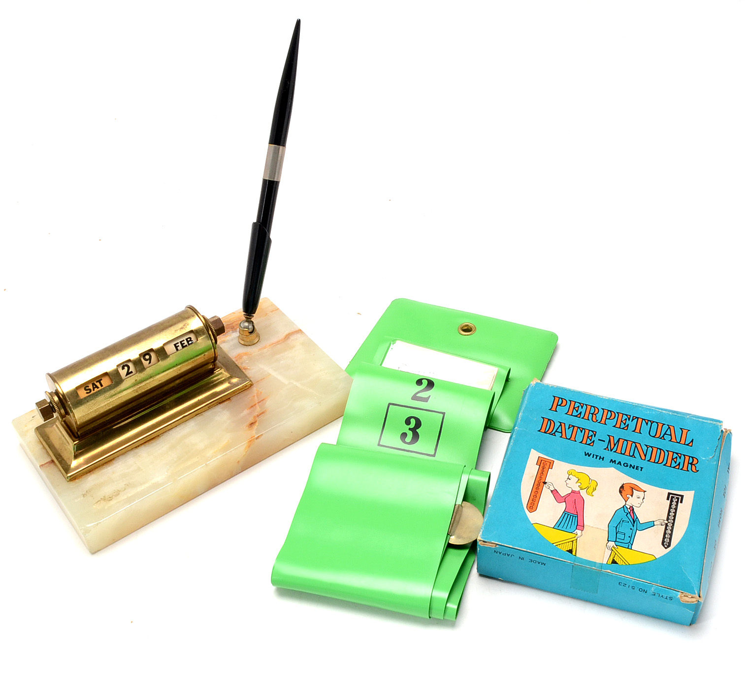 Collection of Vintage Perpetual Calendars