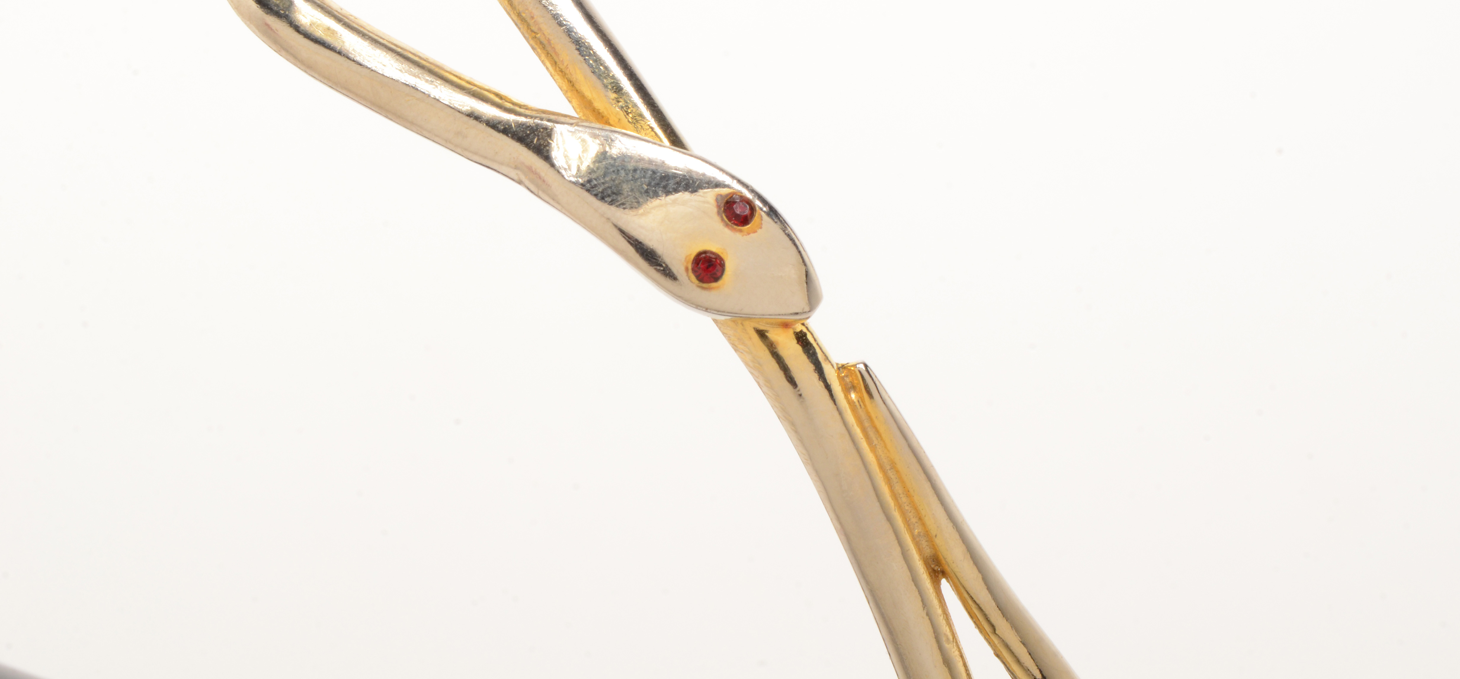 Vintage Roberta di Camerino Leather Snake Clutch