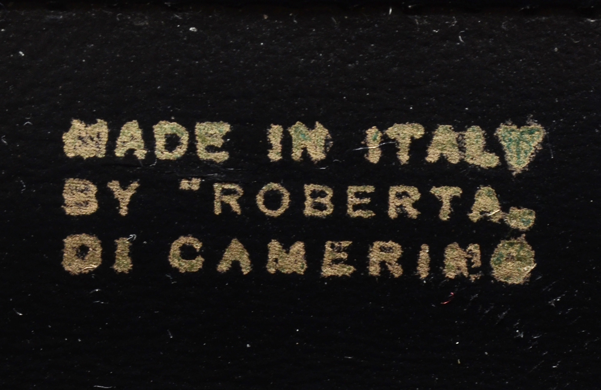 Vintage Roberta di Camerino Leather Snake Clutch