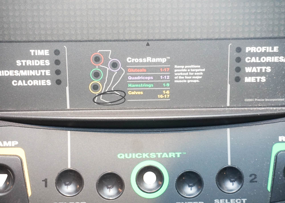 Precor EFX 5.23 Elliptical Cross Trainer