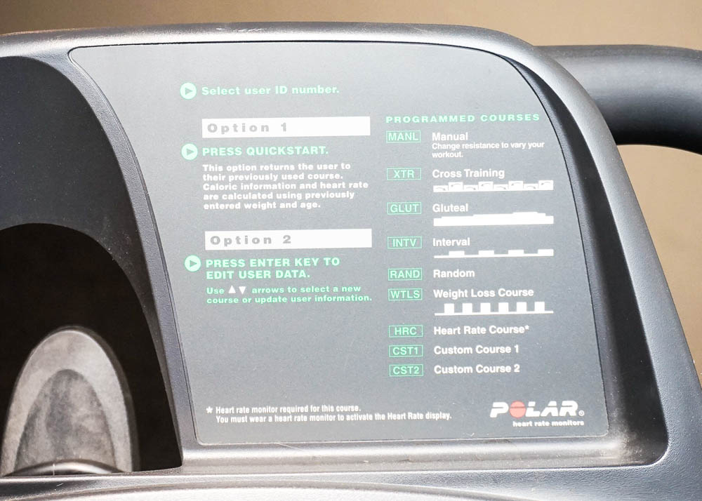 Precor EFX 5.23 Elliptical Cross Trainer